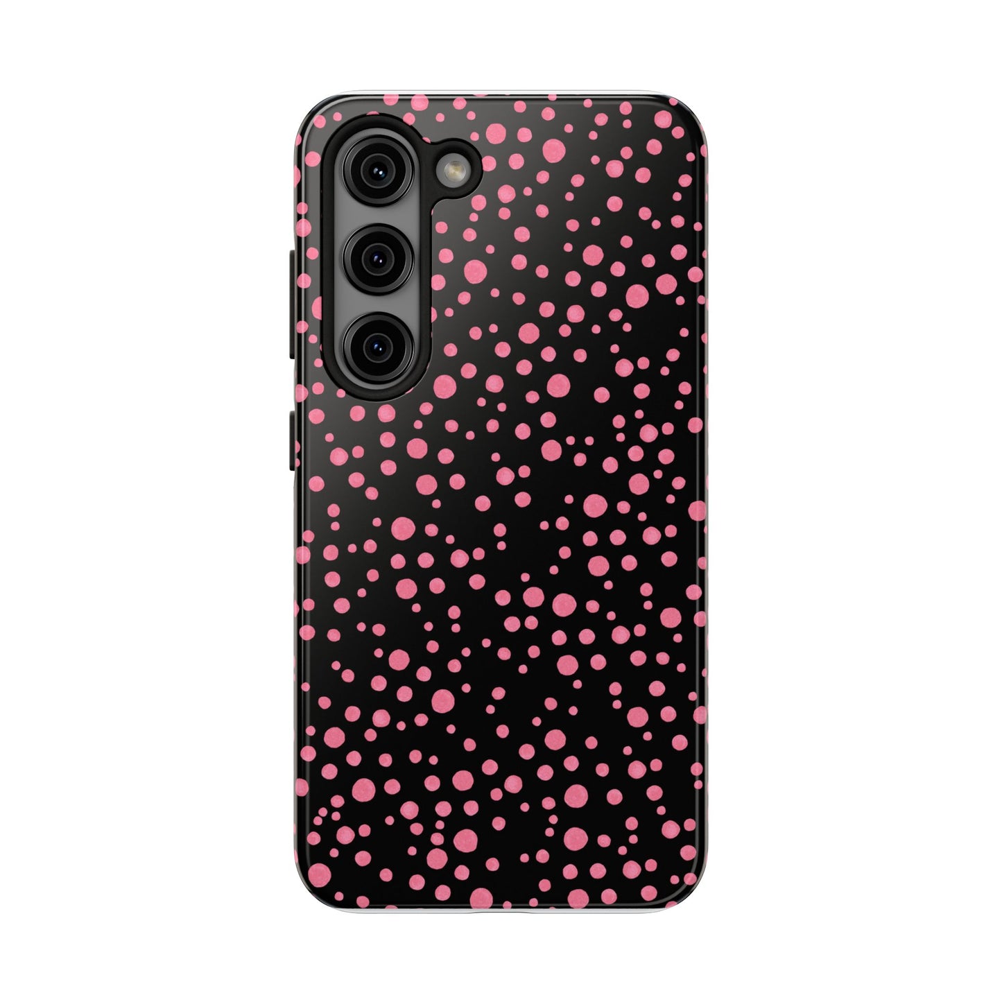 Balloon Dots Black / Pink Phone Case