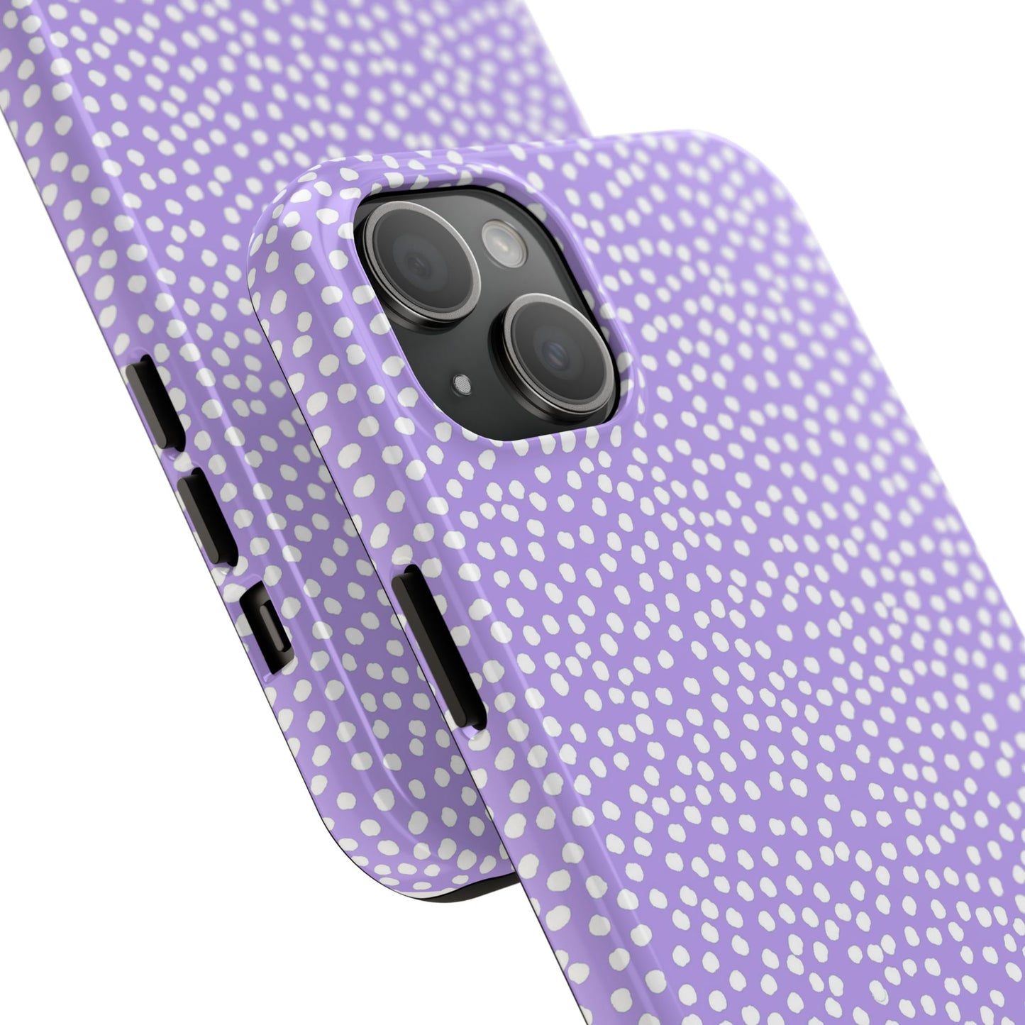 Bitty Dots Lilac / White Phone Case