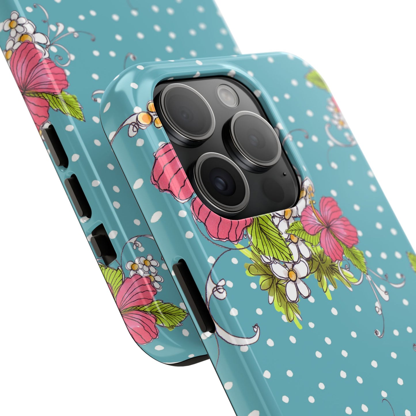 Lady Luau Turquoise Phone Case