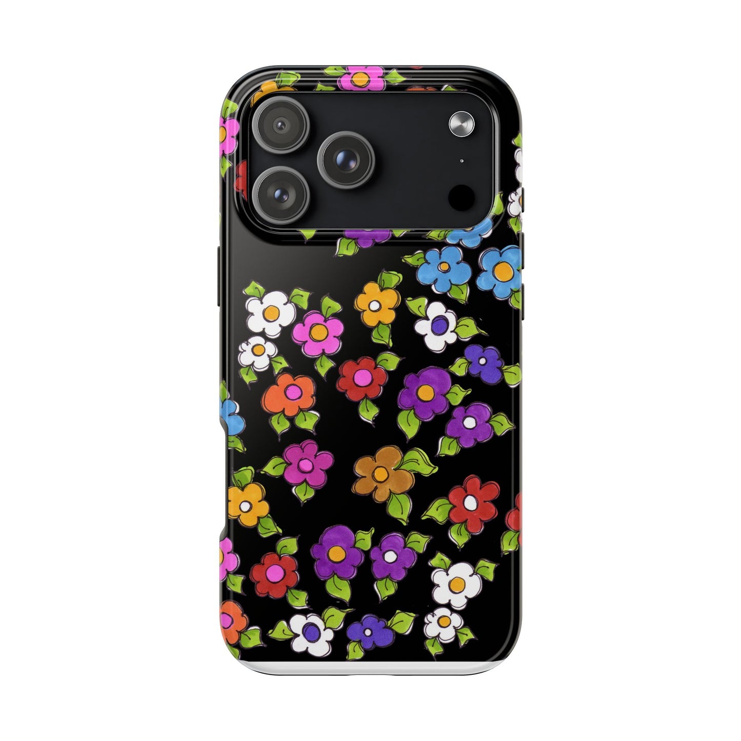 Fancy Dog Daisies Phone Case