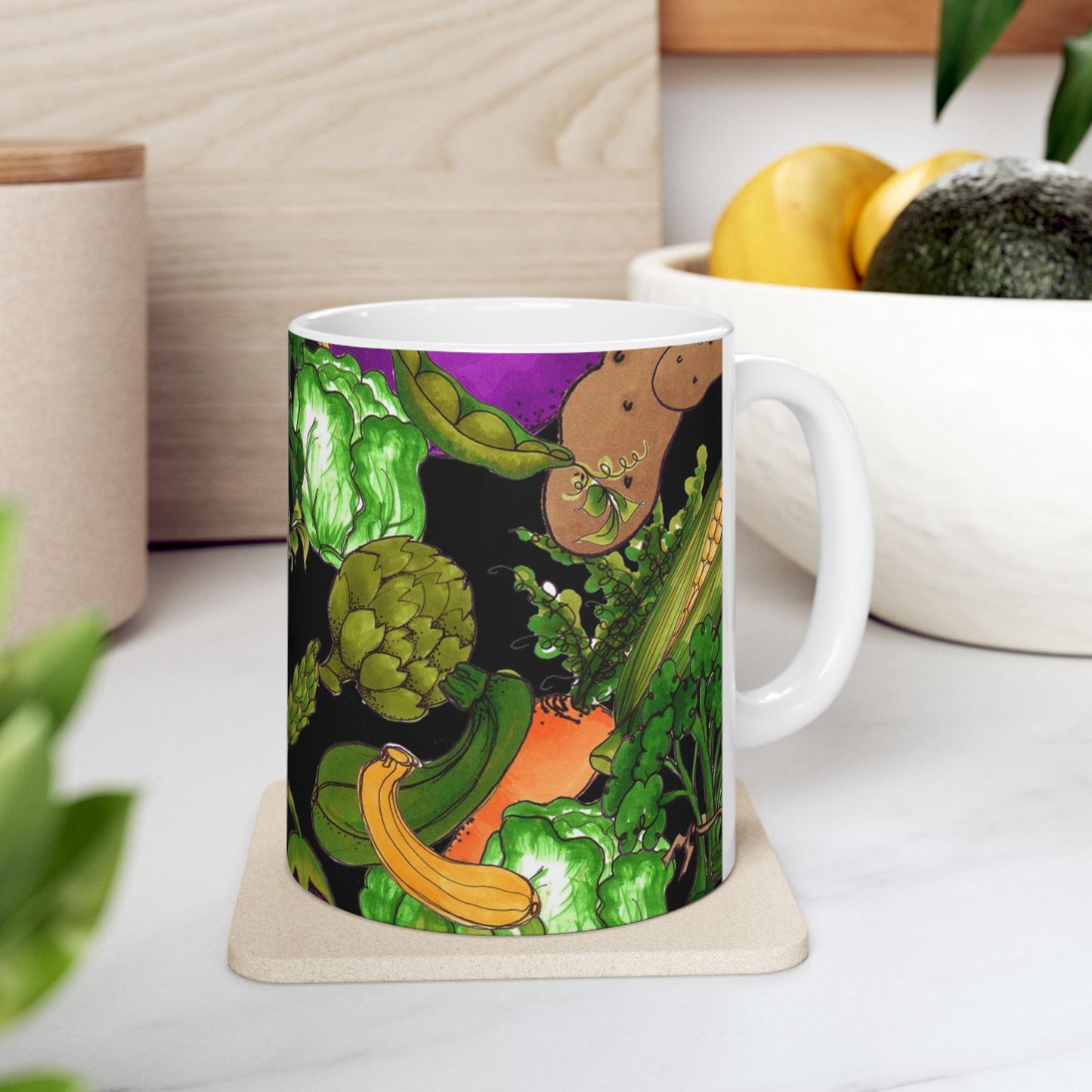 Veggie Jungle Black Cup
