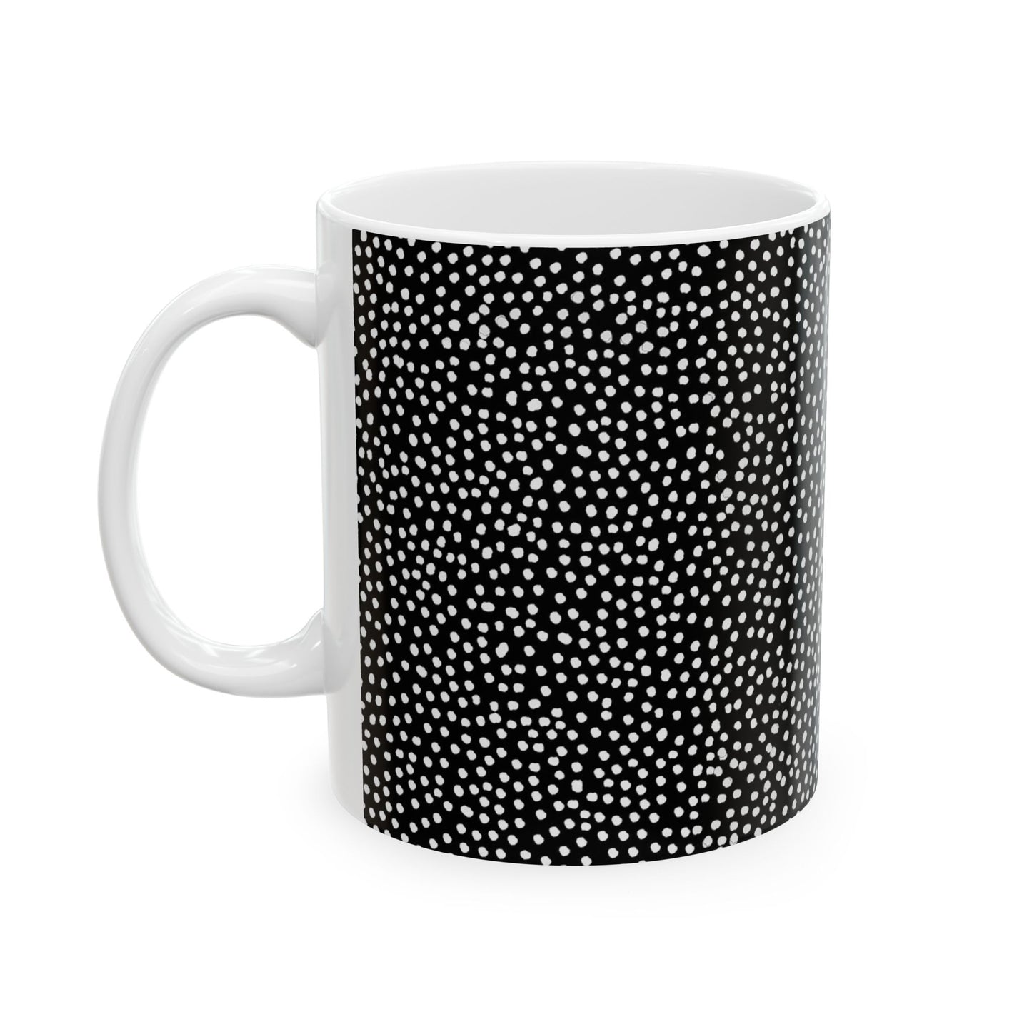 Baby Dots Black / White Cup