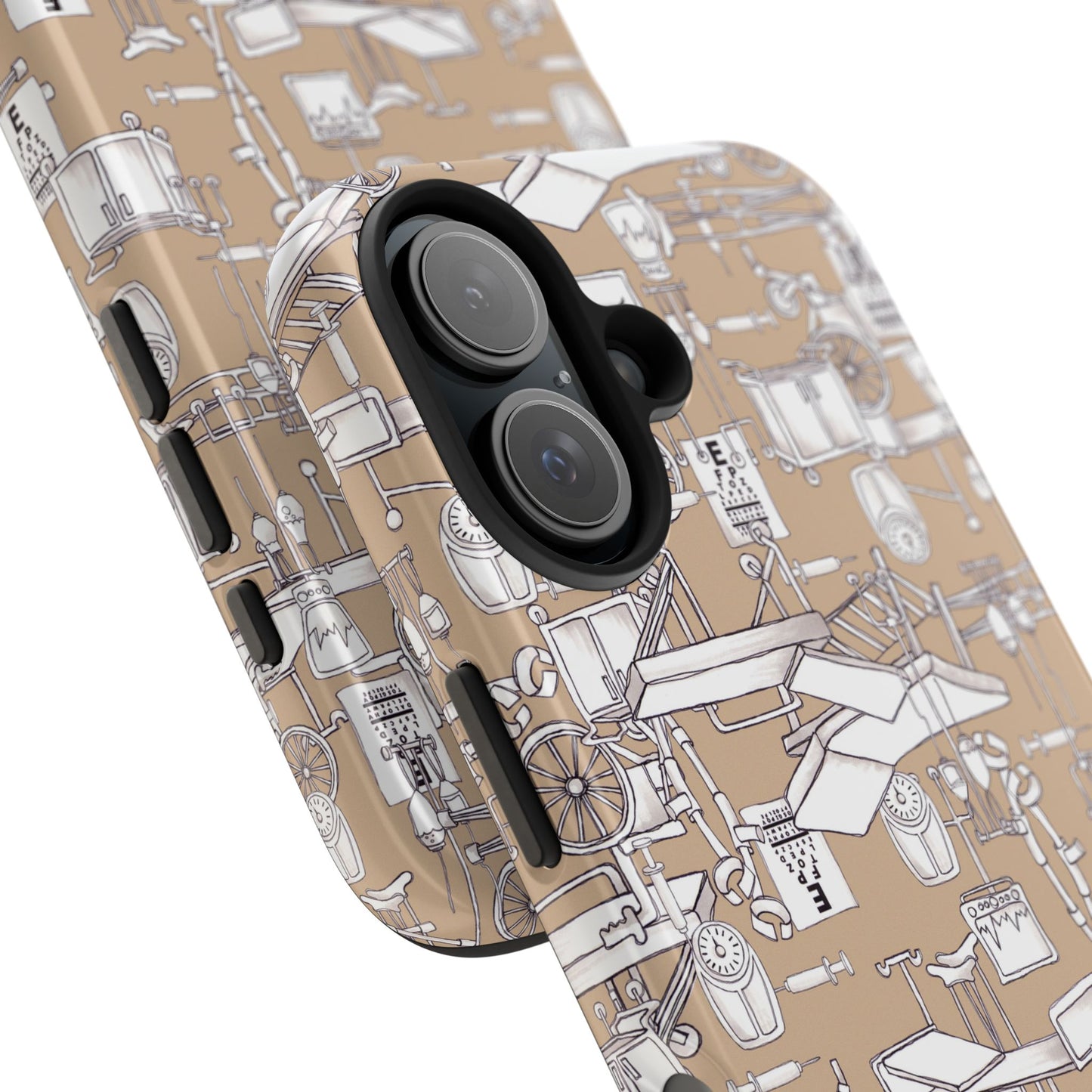 Essentials Khaki / White Phone Case