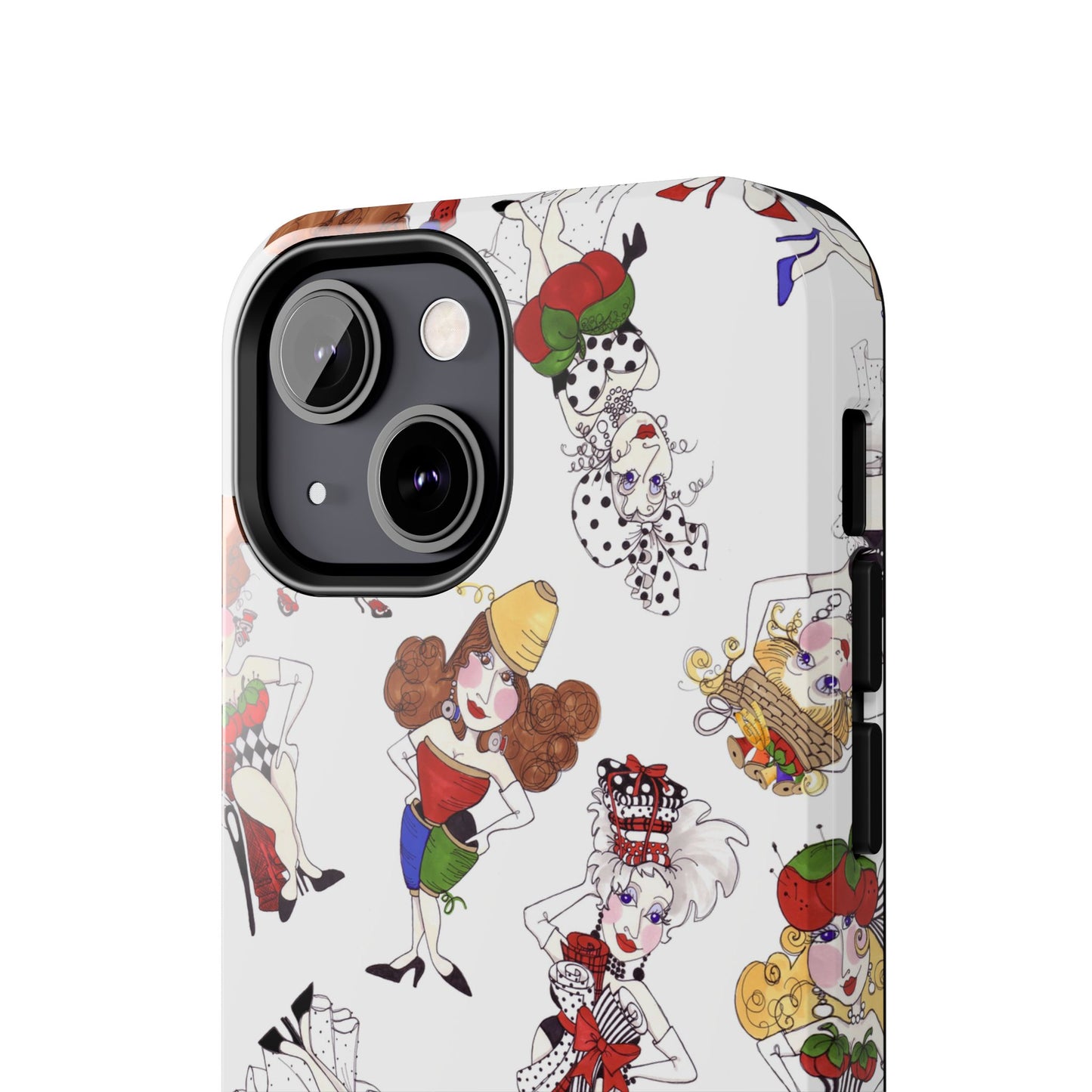 Sew Tossed White Phone Case