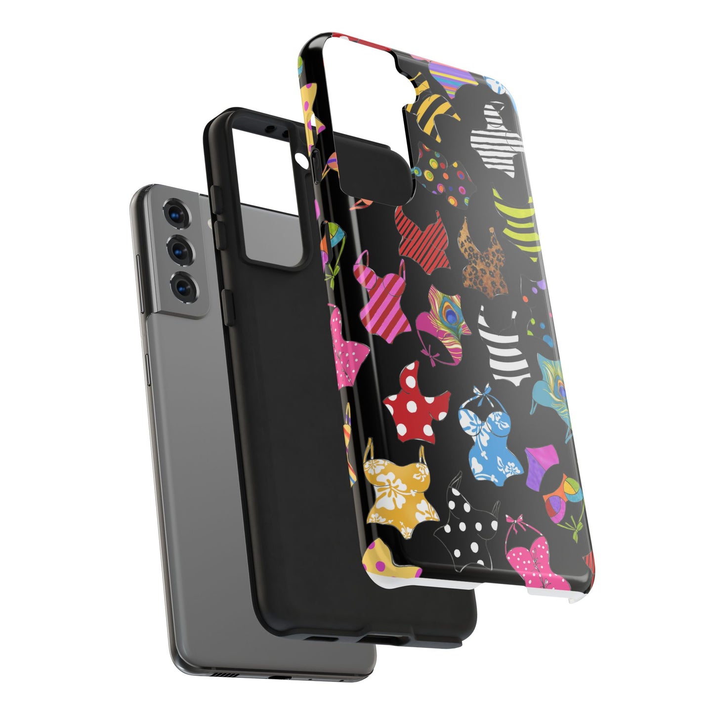 Assorted Suits Black Phone Case