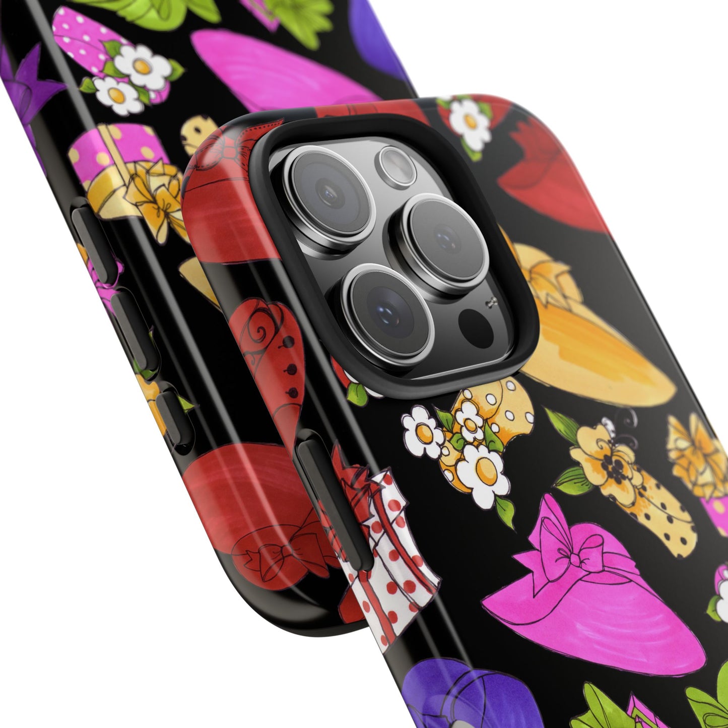 Accessories Tossed Black Phone Case