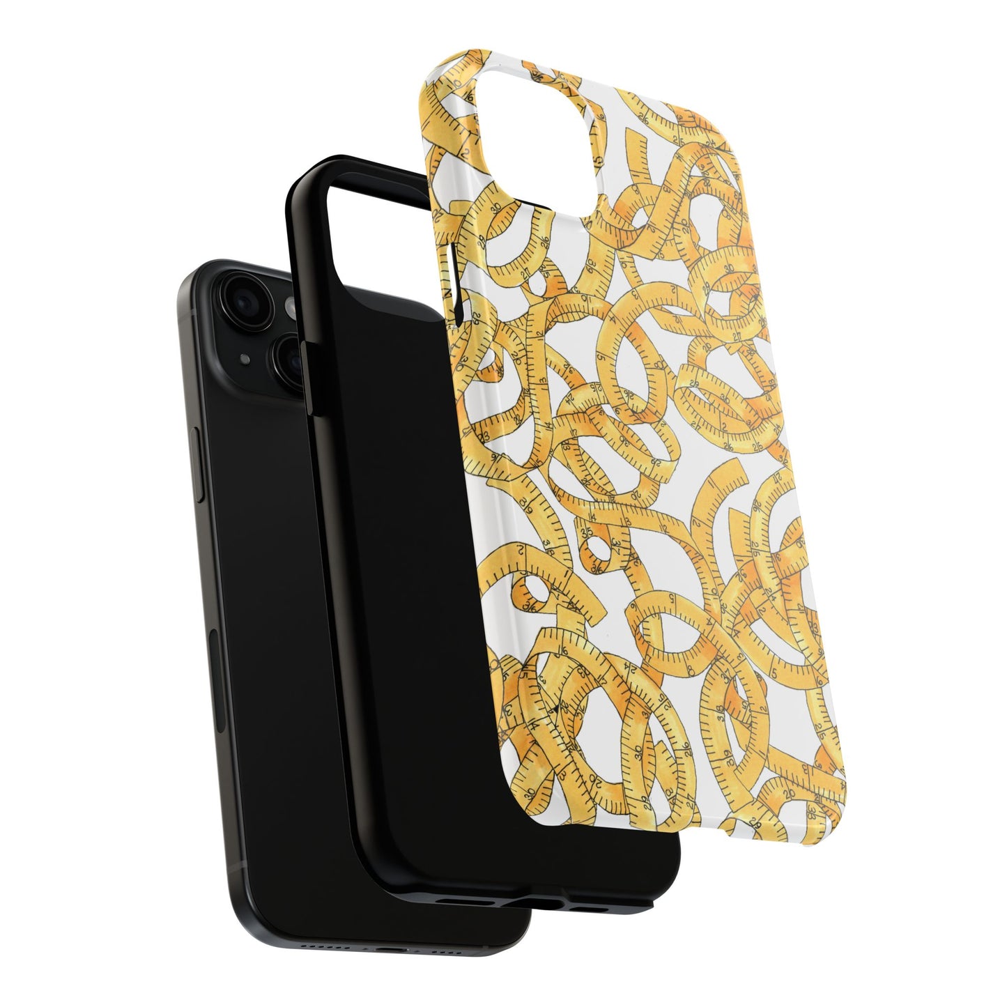 Tape Tangle White Phone Case