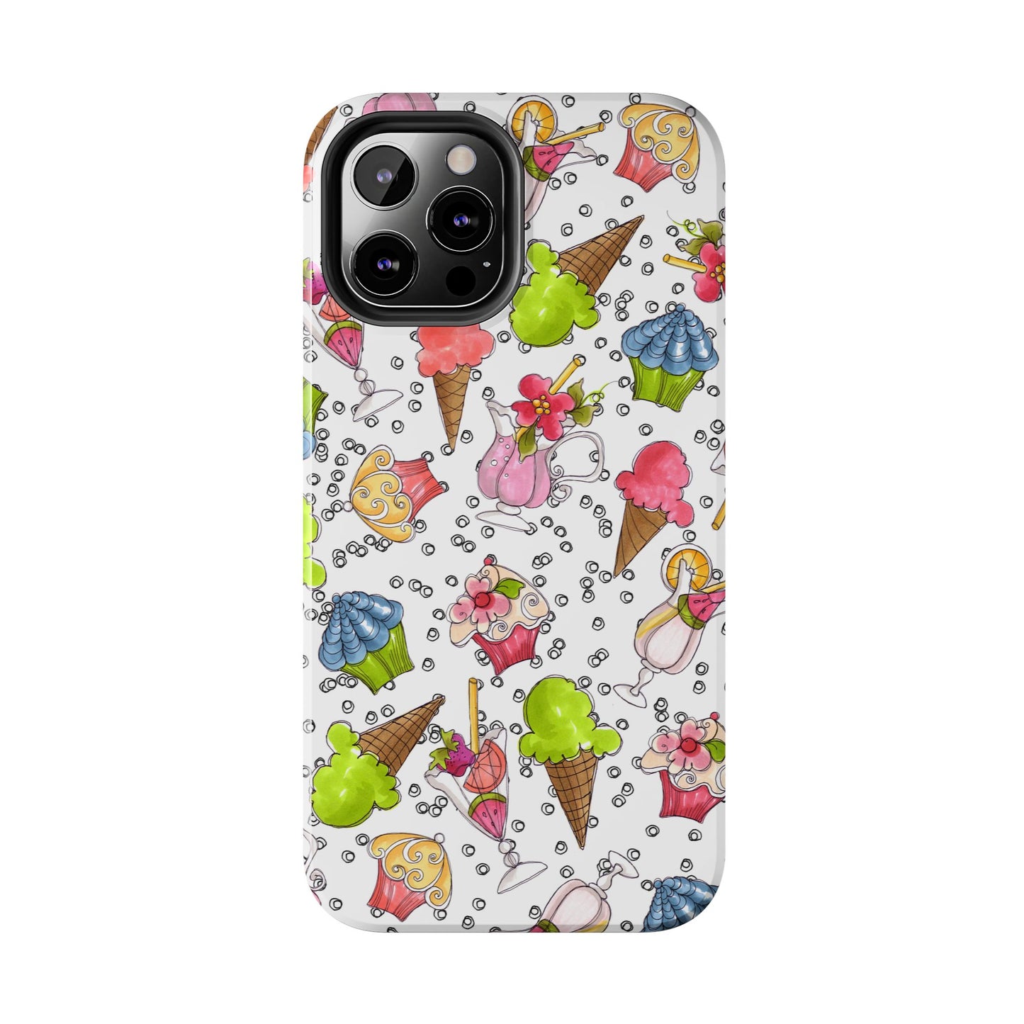 Resort Food White Phone Case