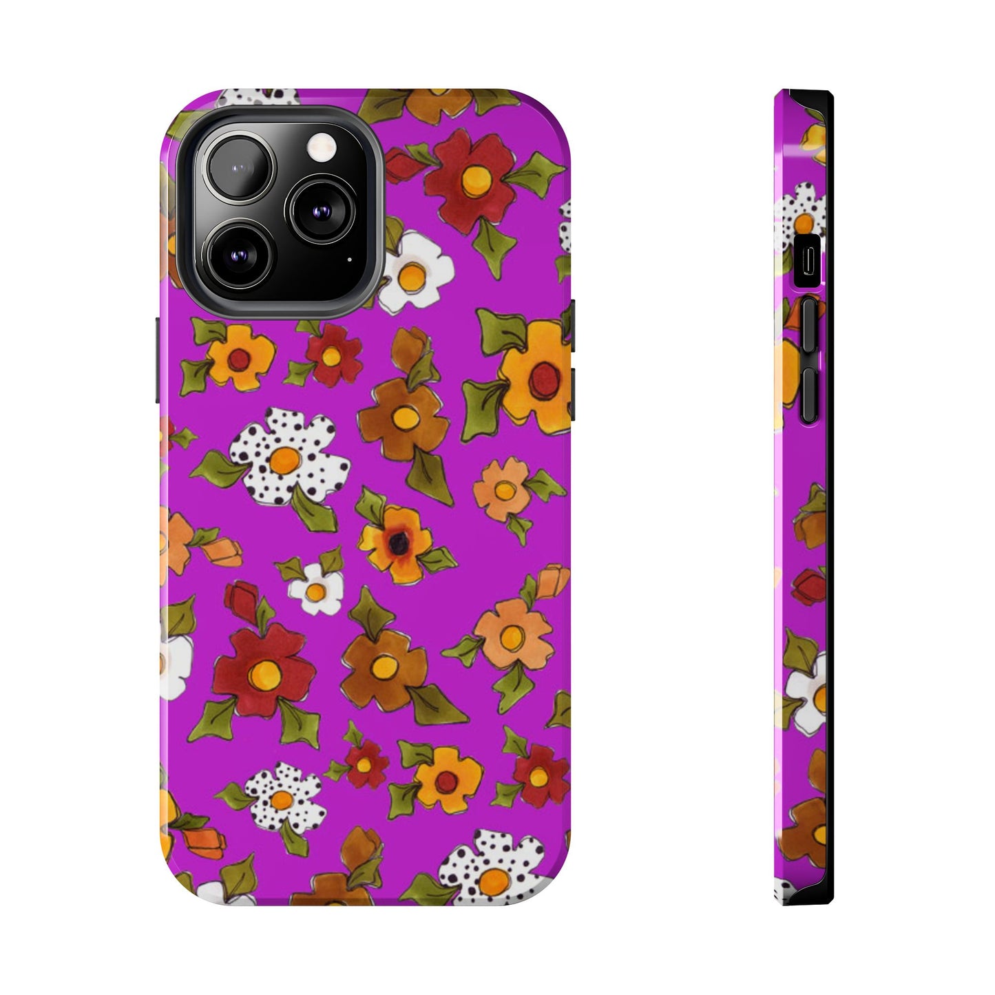 Spice Posie Magenta Phone Case