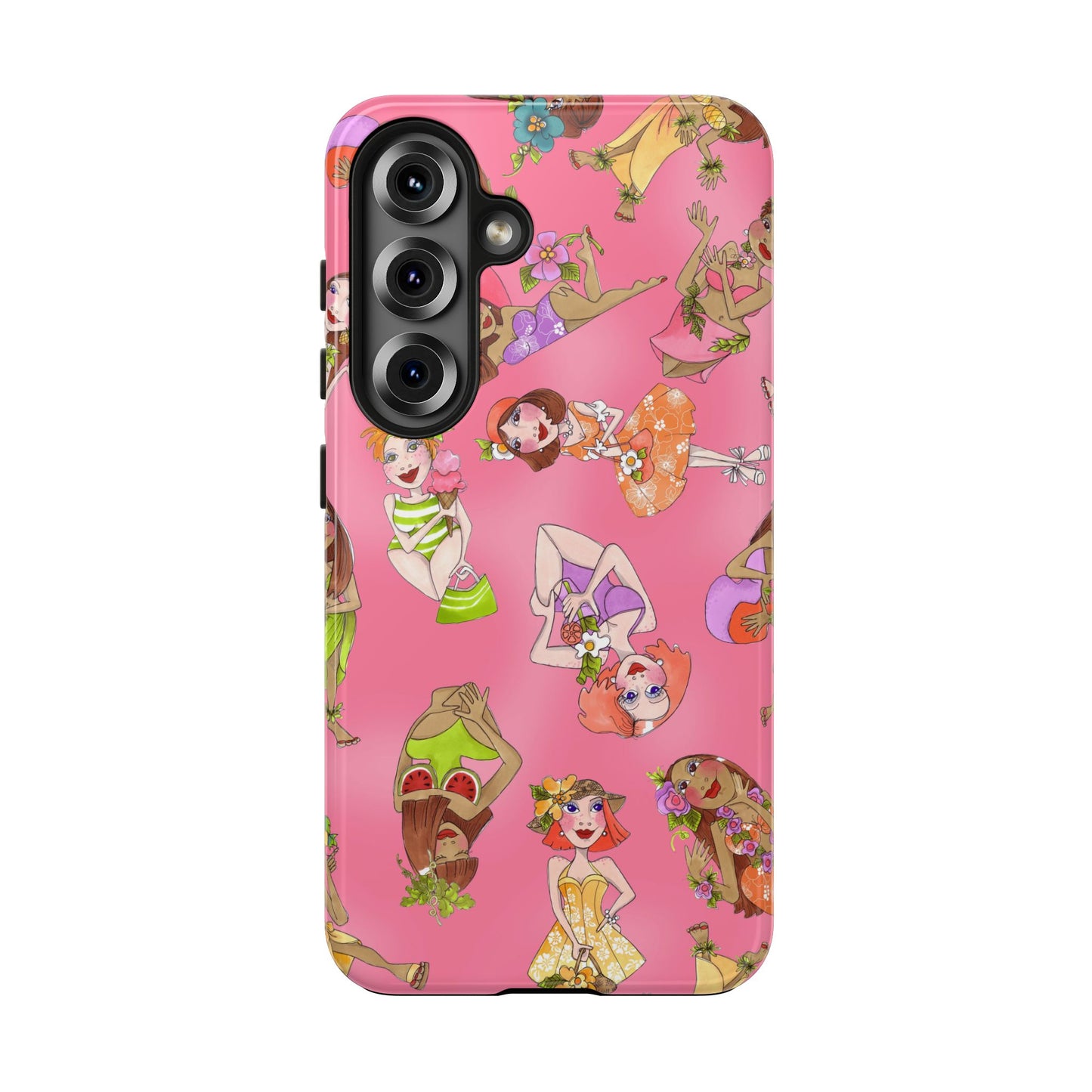 Island Toss Pink Phone Case