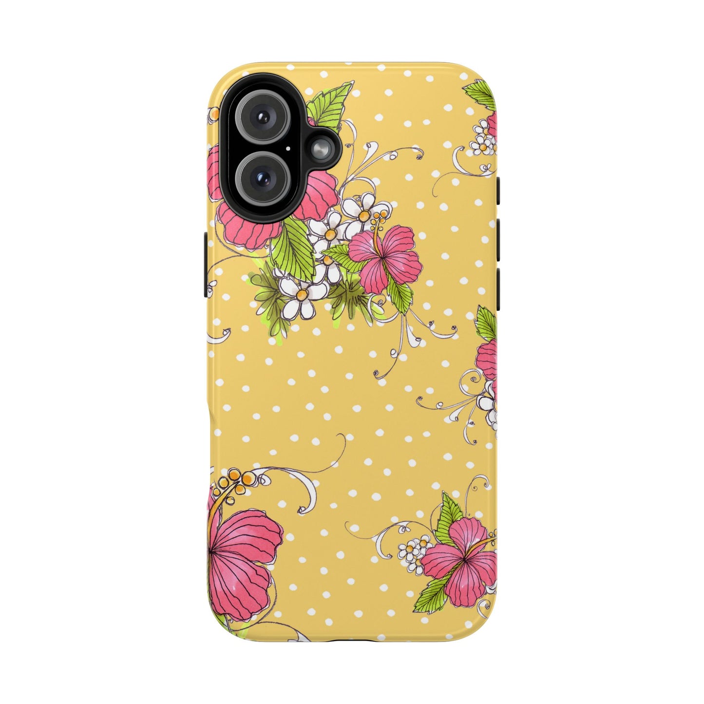 Lady Luau Yellow Phone Case