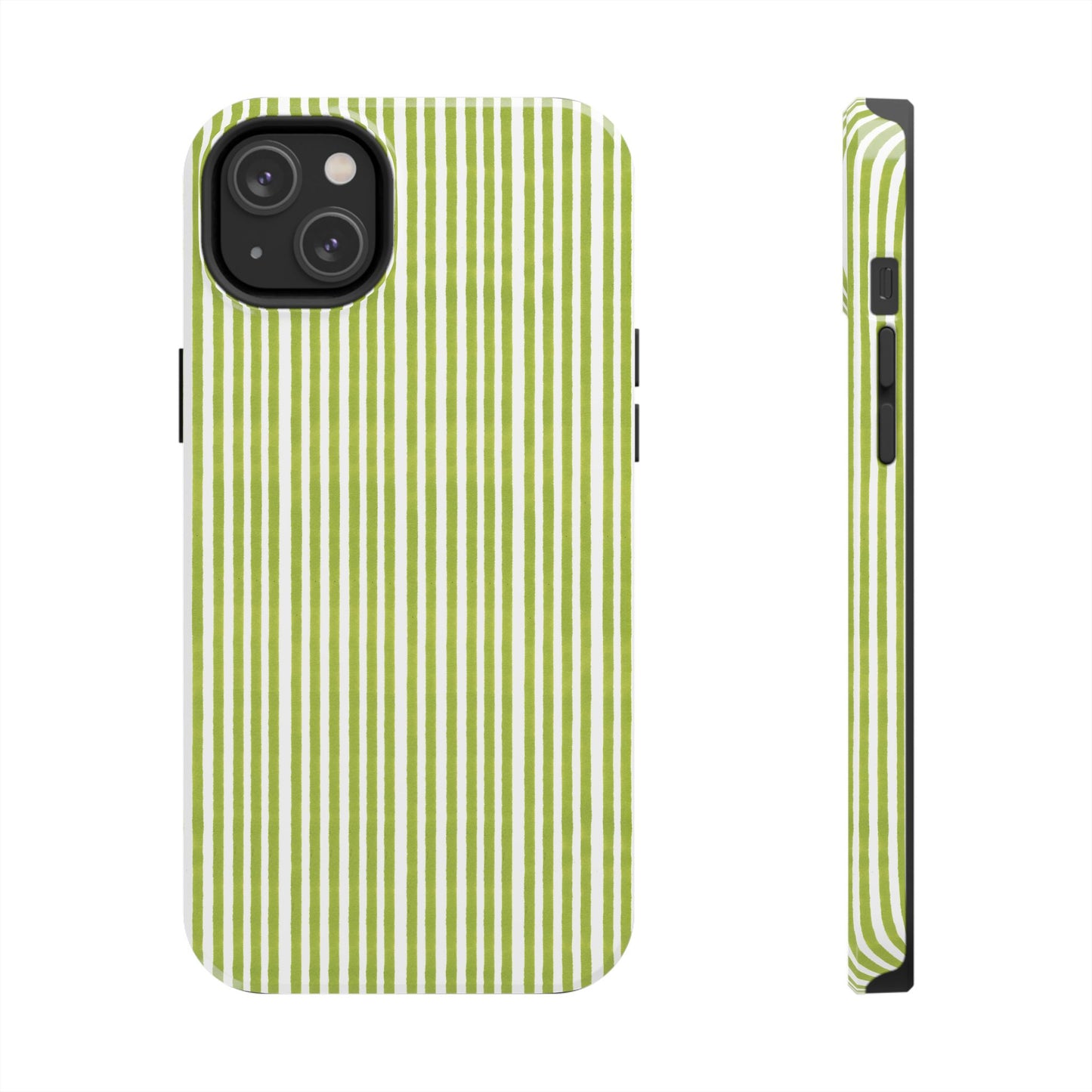Lazy Stripe Lime Phone Case