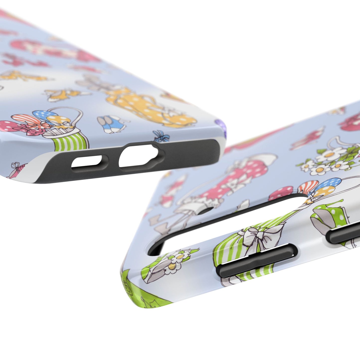 Bags & Shoes Blue Phone Case