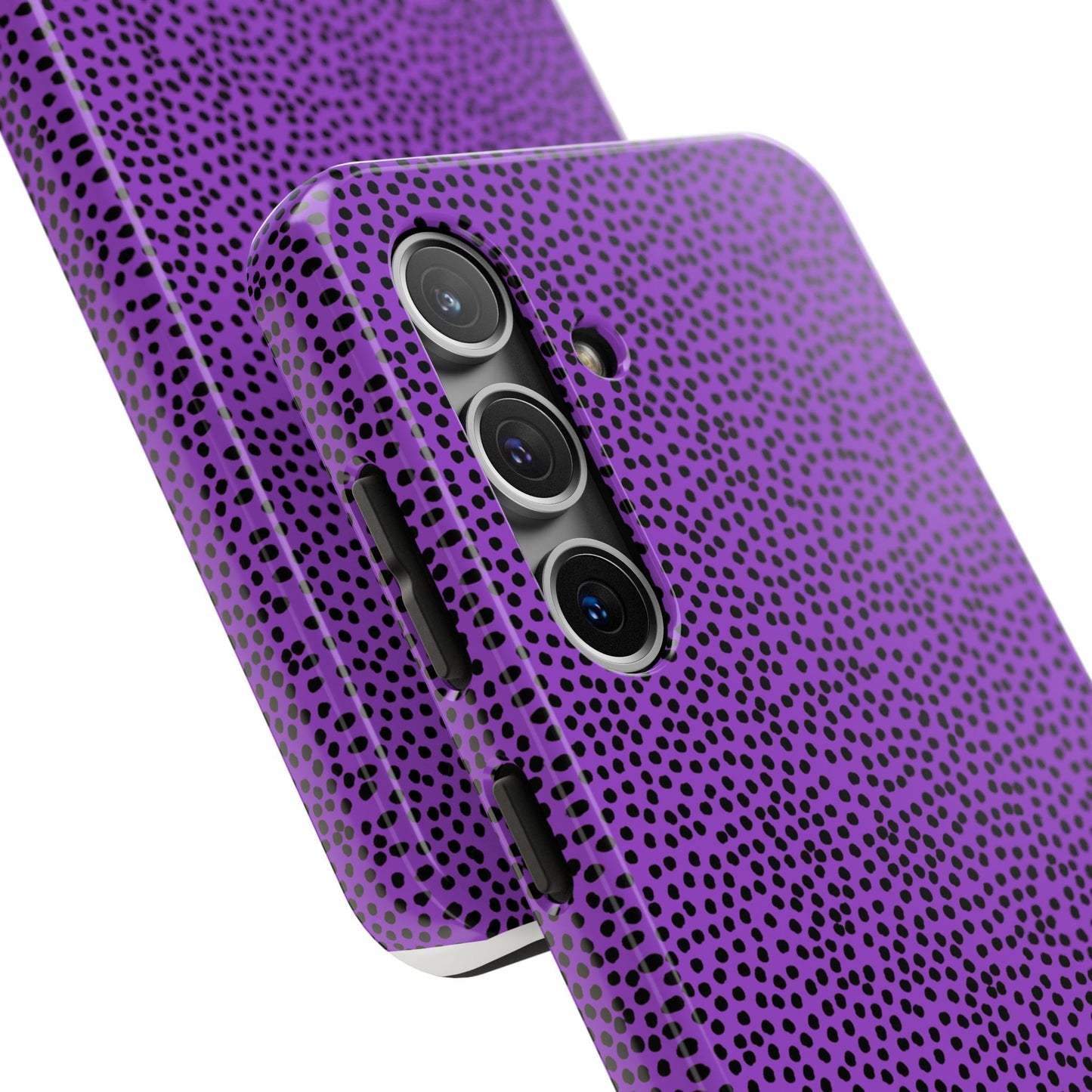 Gypsy Dots Purple / Black Phone Case