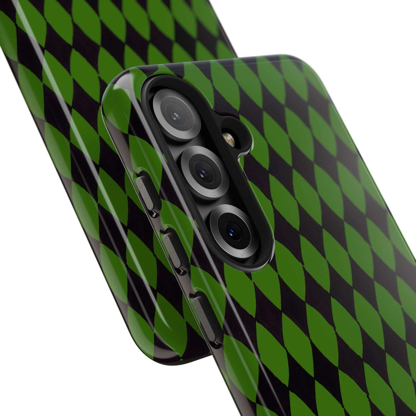 Diamond Green / Black Phone Case