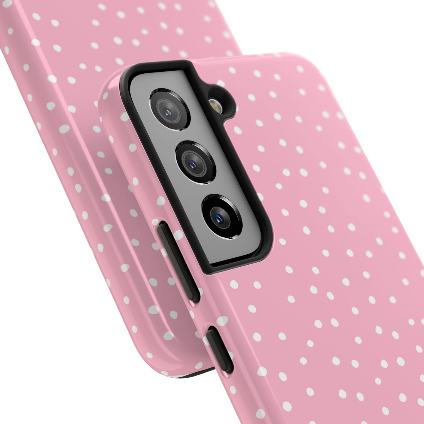 Dinky Dots Pink / White Phone Case