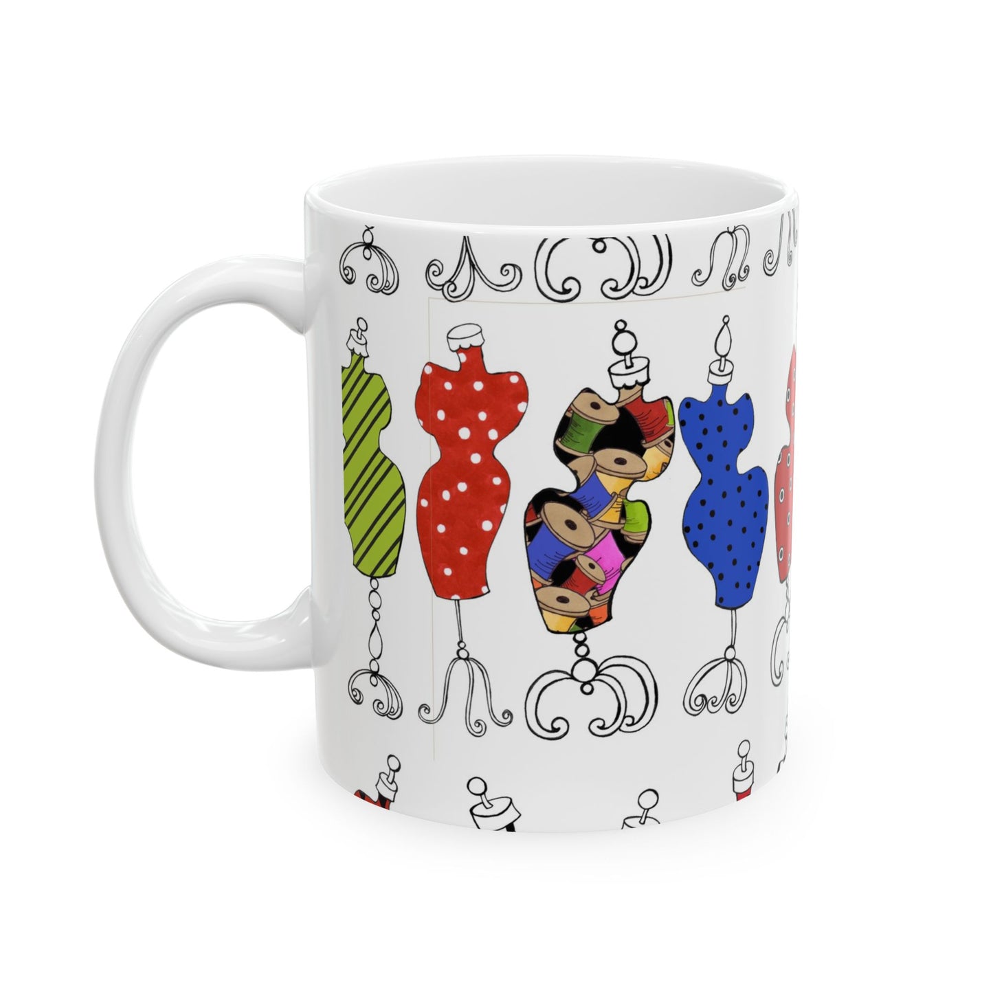 Go Figure White Cup