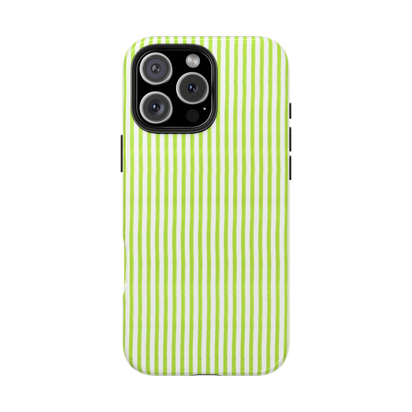 Golf Stripe Lime Phone Case