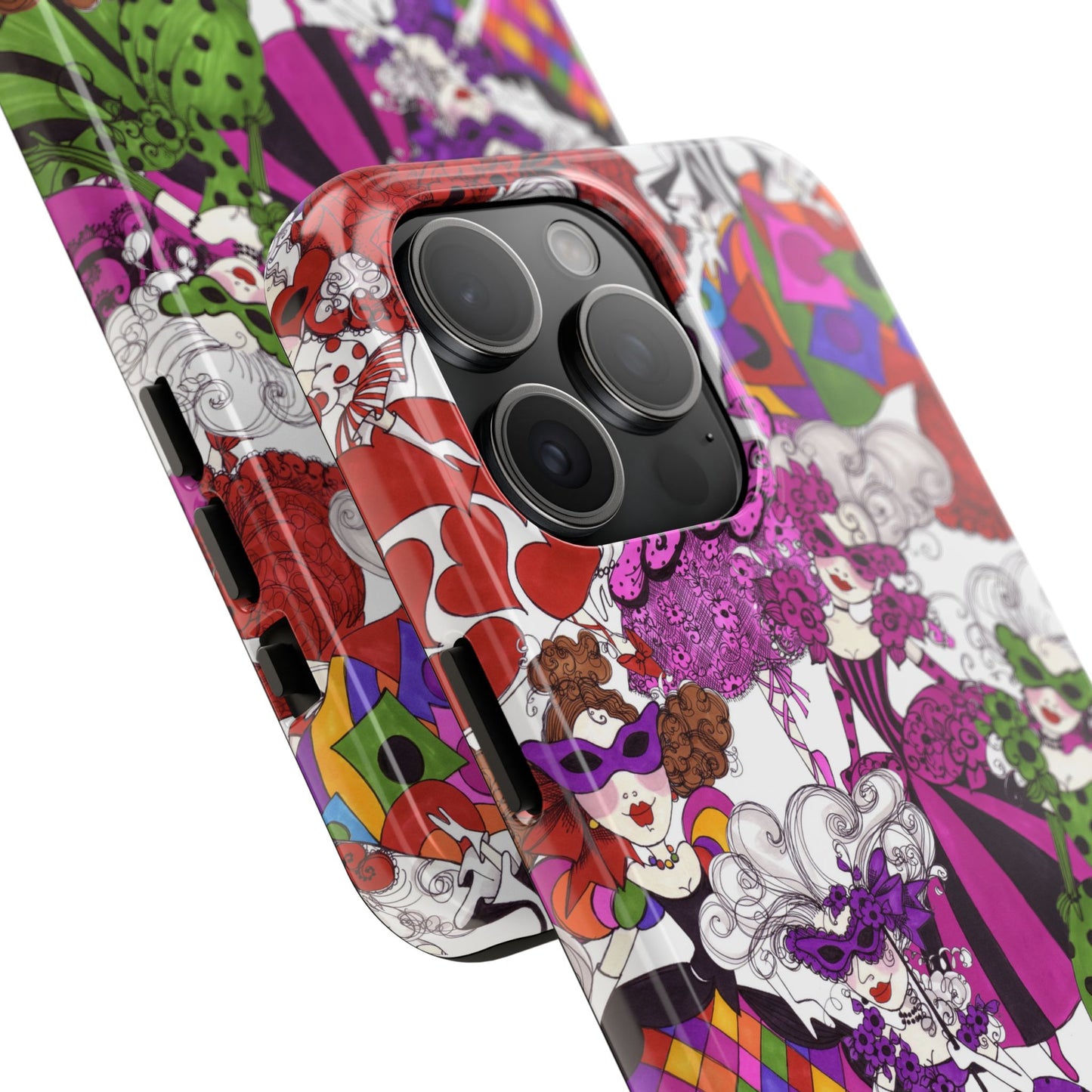 Crowded Dance Floor White Phone Case