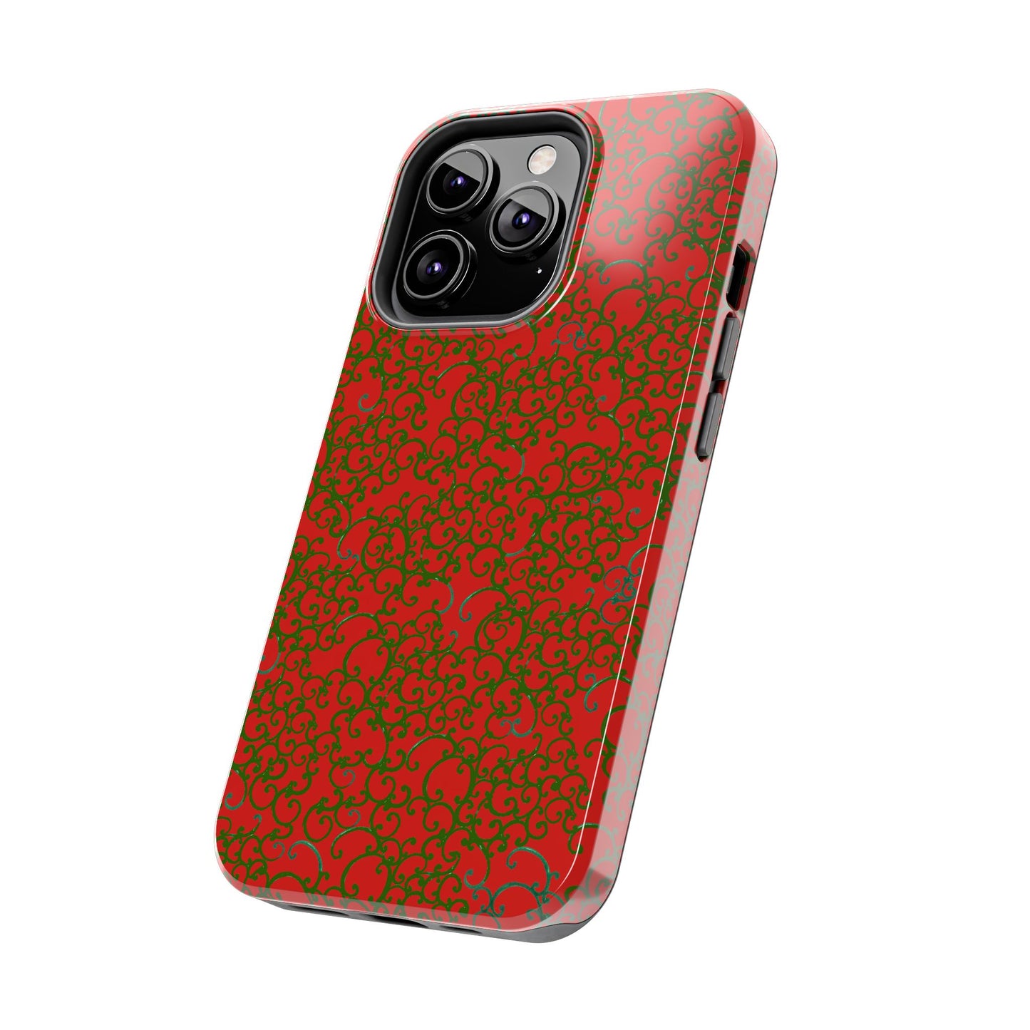 Scrollie Red / Green Phone Case