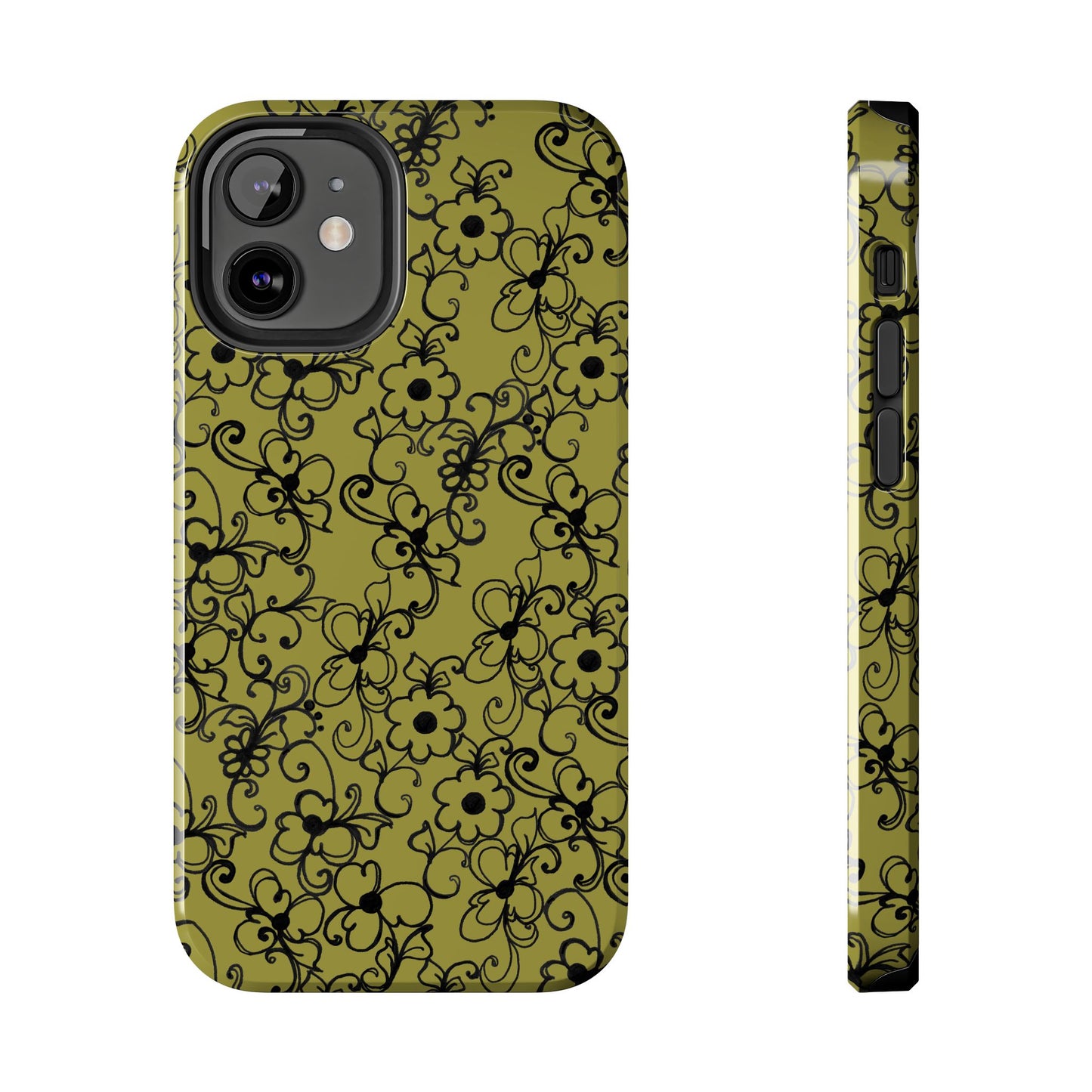 Daisy Jungle Green Phone Case