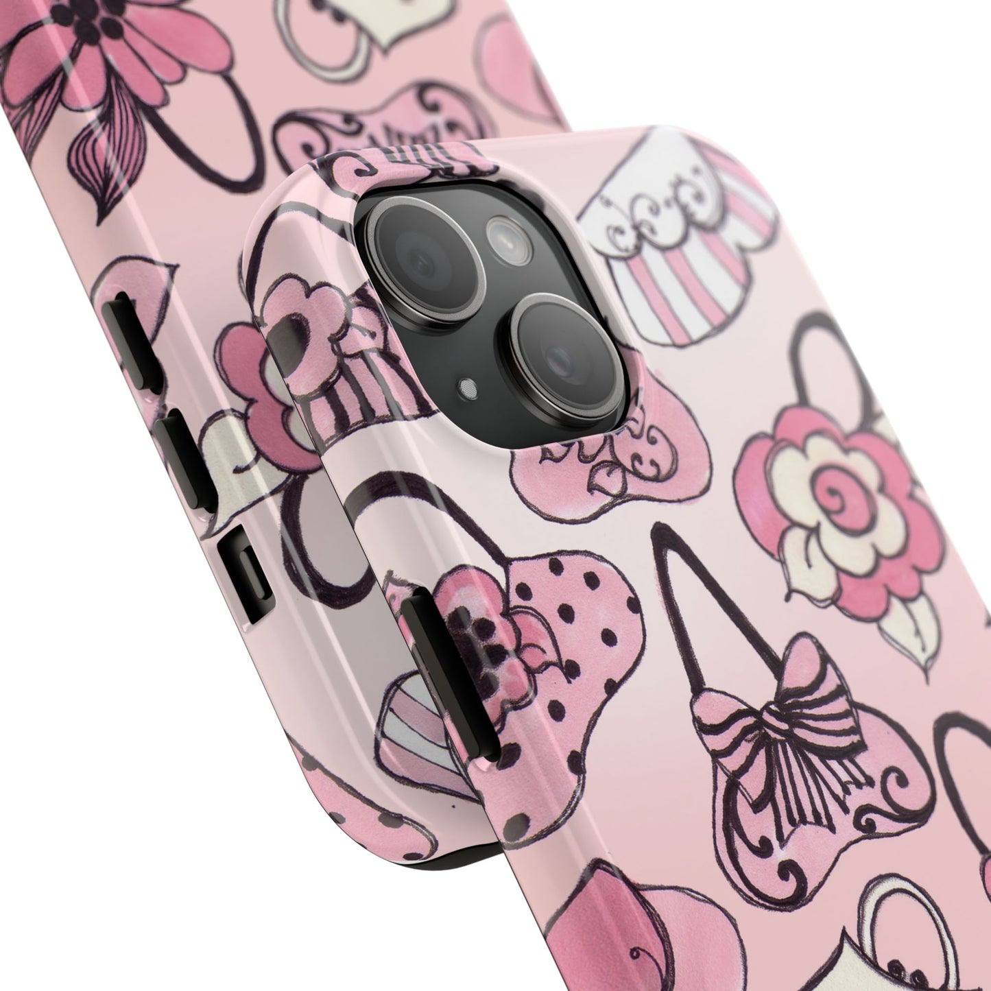 Cat Bags Pink Phone Case