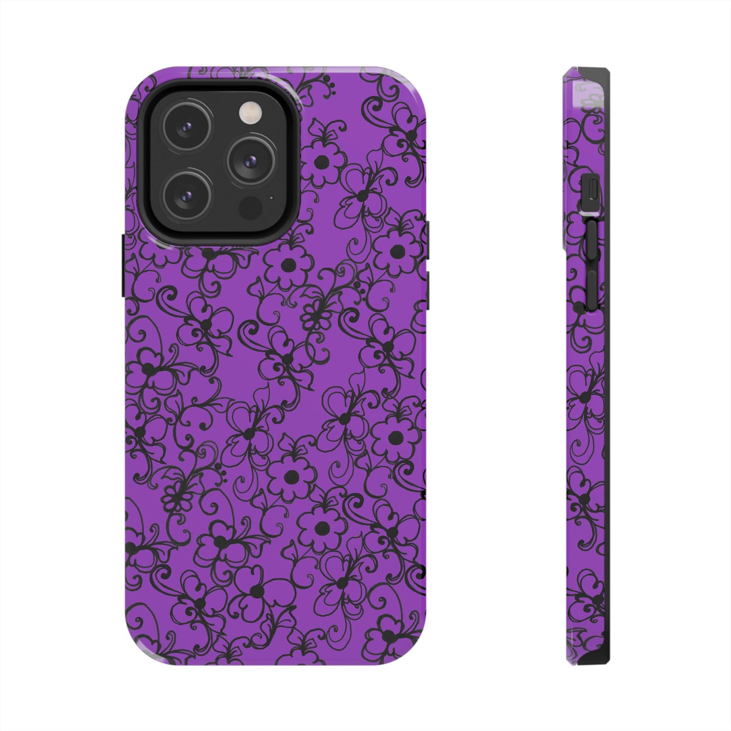 Daisy Jungle Purple Phone Case