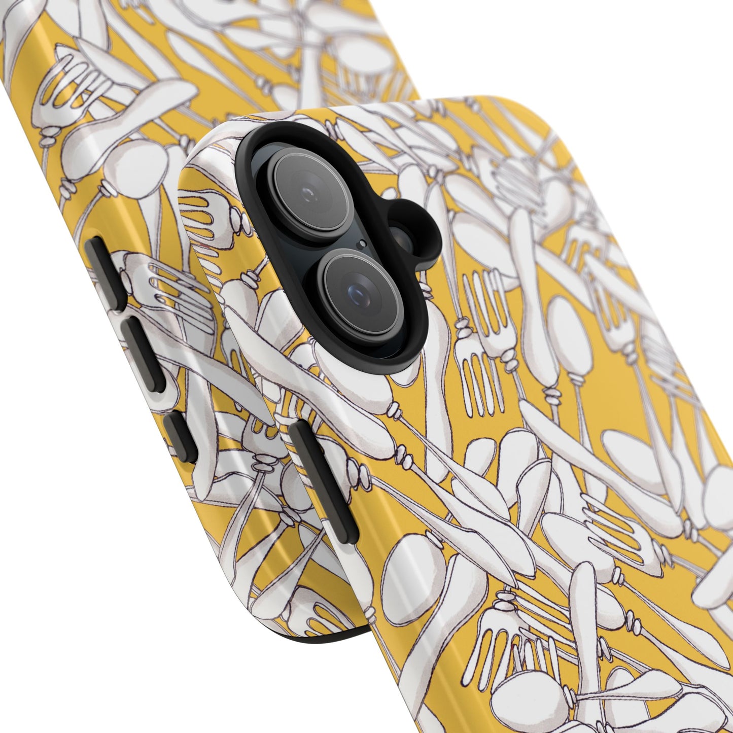 Silverware Wars Yellow Phone Case