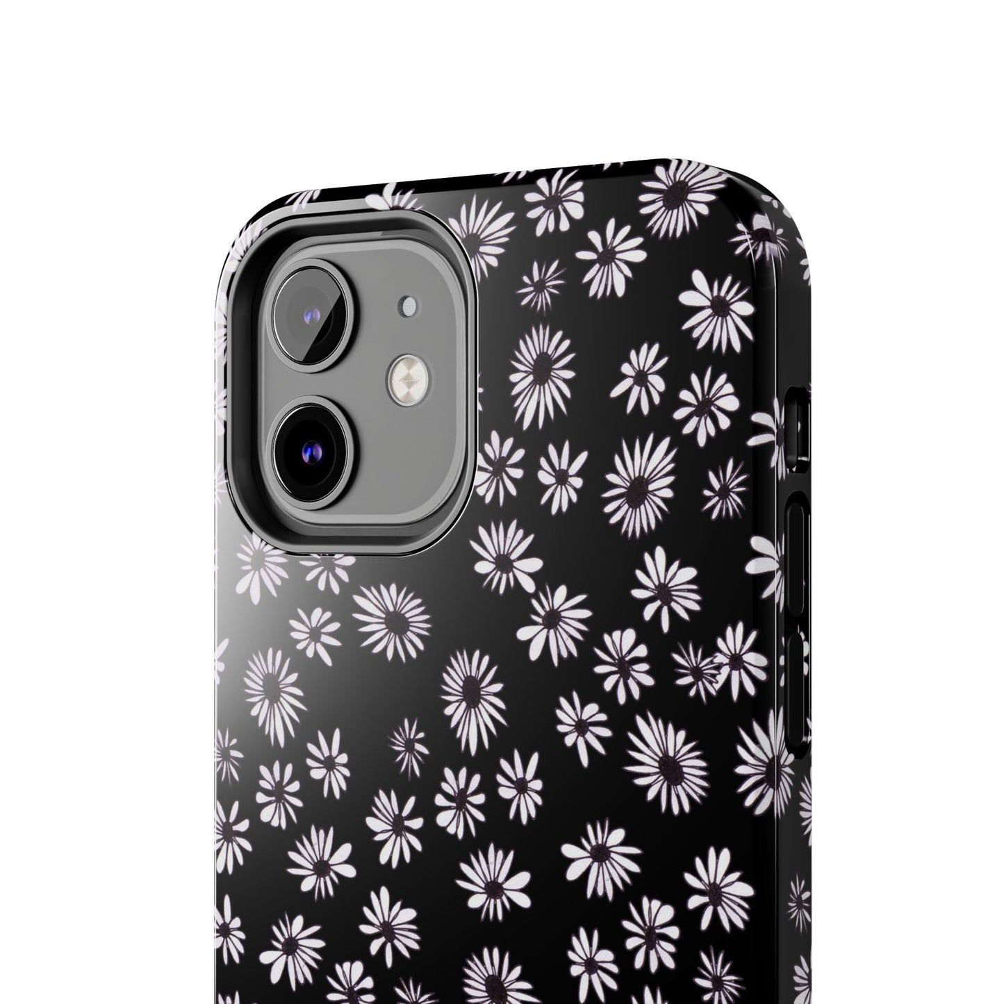 Random Daisy Black / White Phone Case