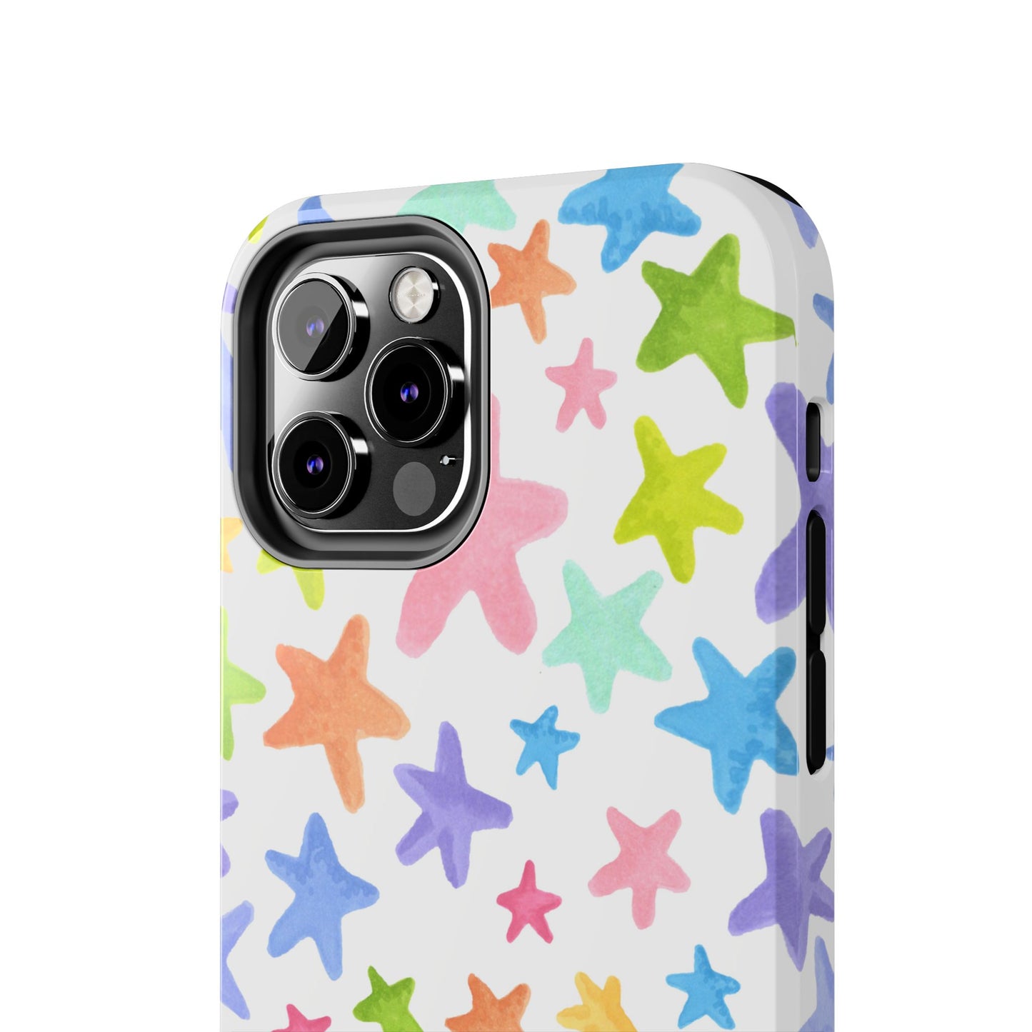 Happy Stars White Phone Case