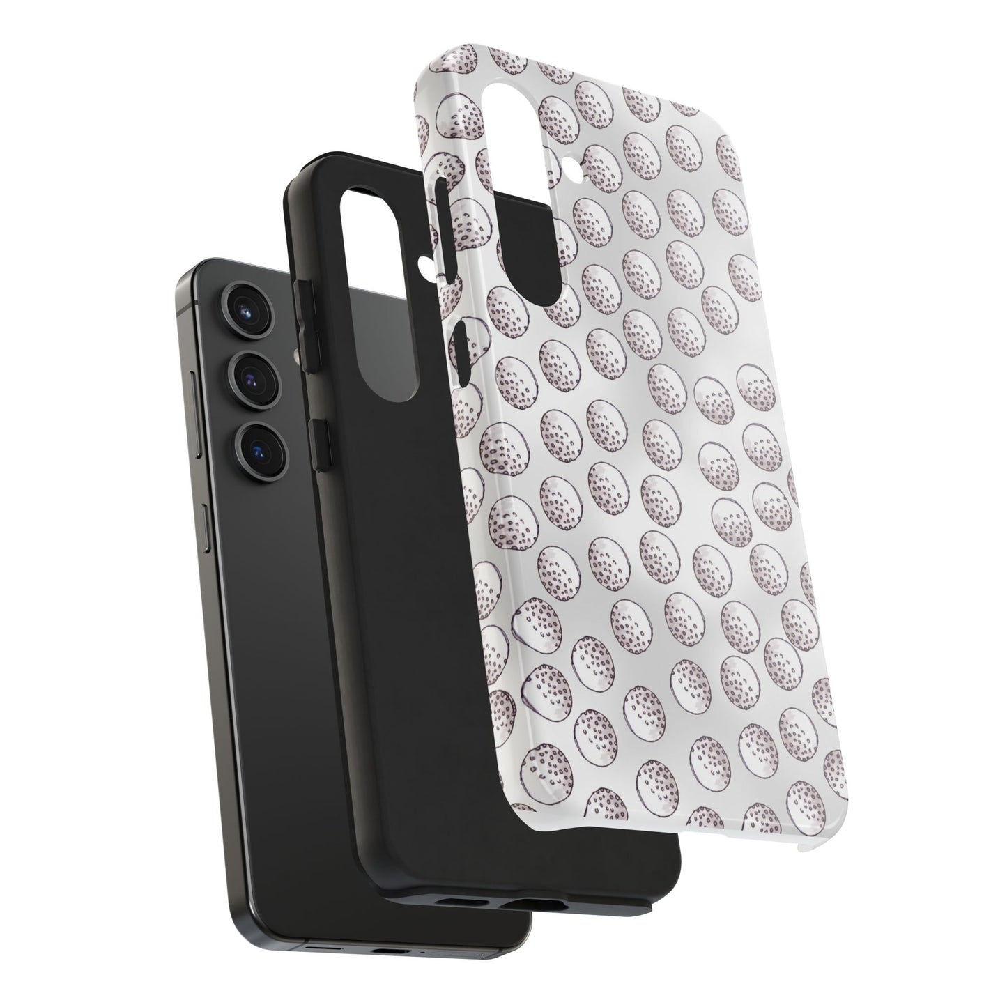 Ball Dots Gray Phone Case