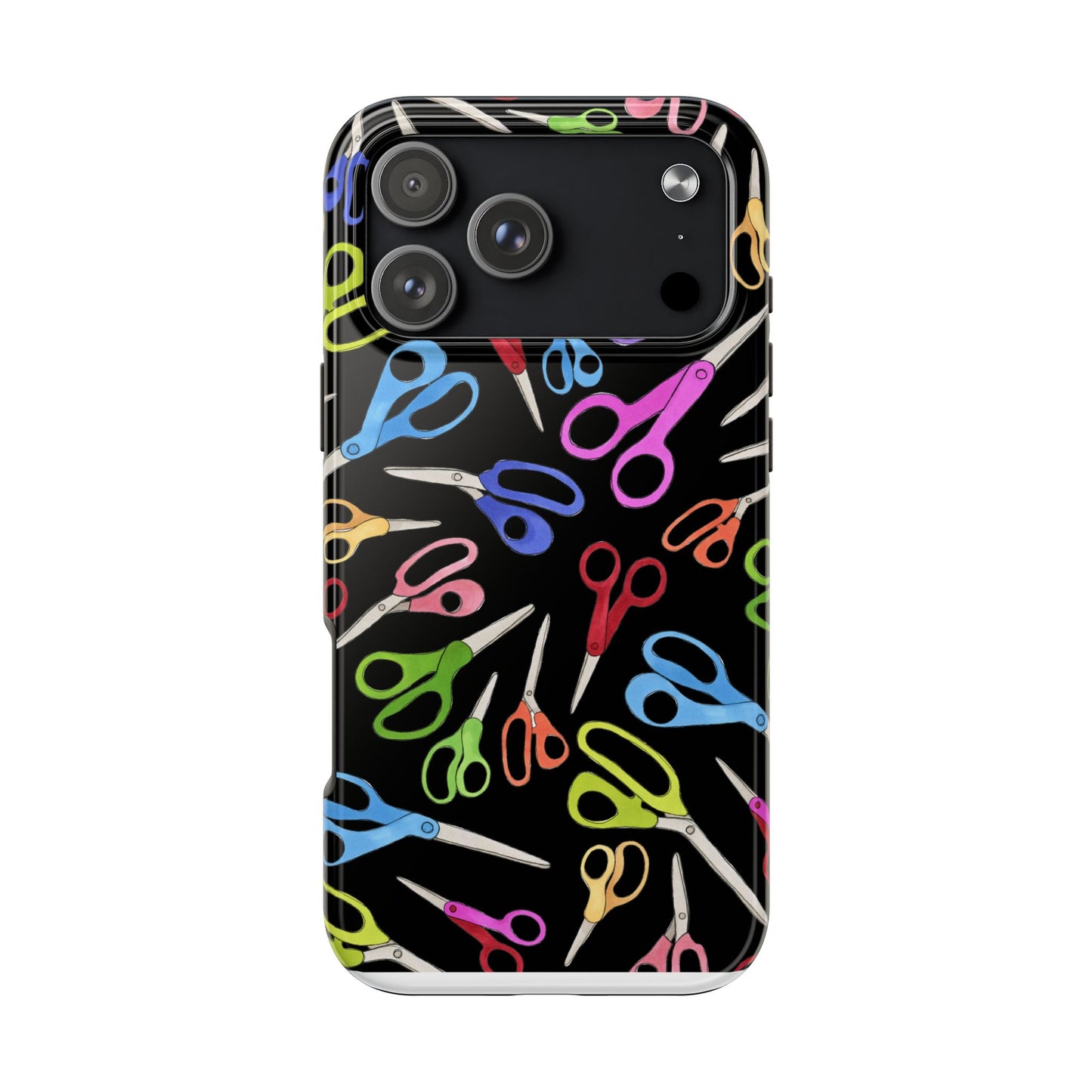 Shear Fun Black Phone Case