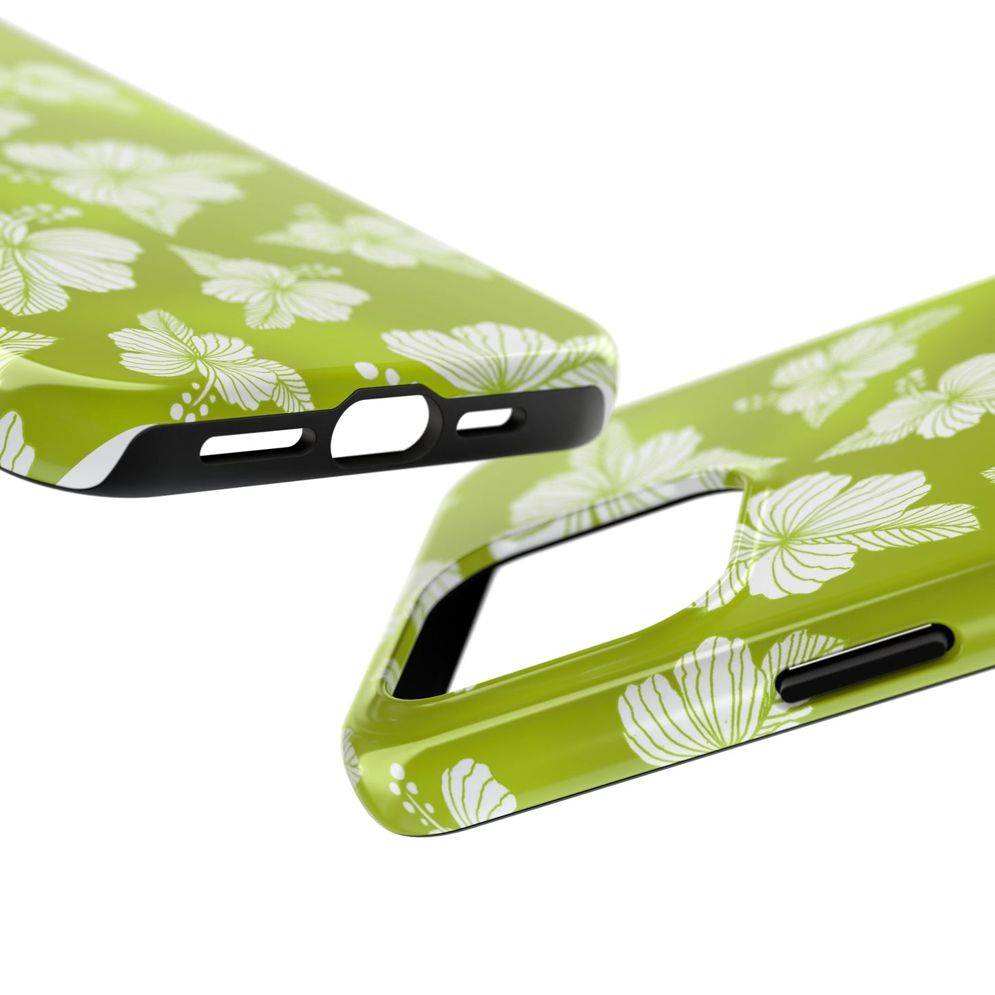 Hibiscus Green Phone Case