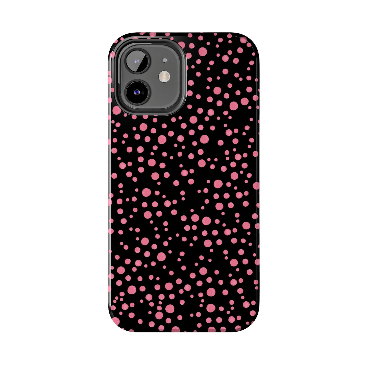 Balloon Dots Black / Pink Phone Case