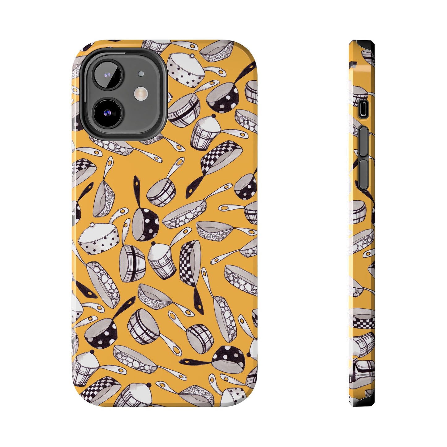 Pots & Pans Flyin' Yellow Phone Case