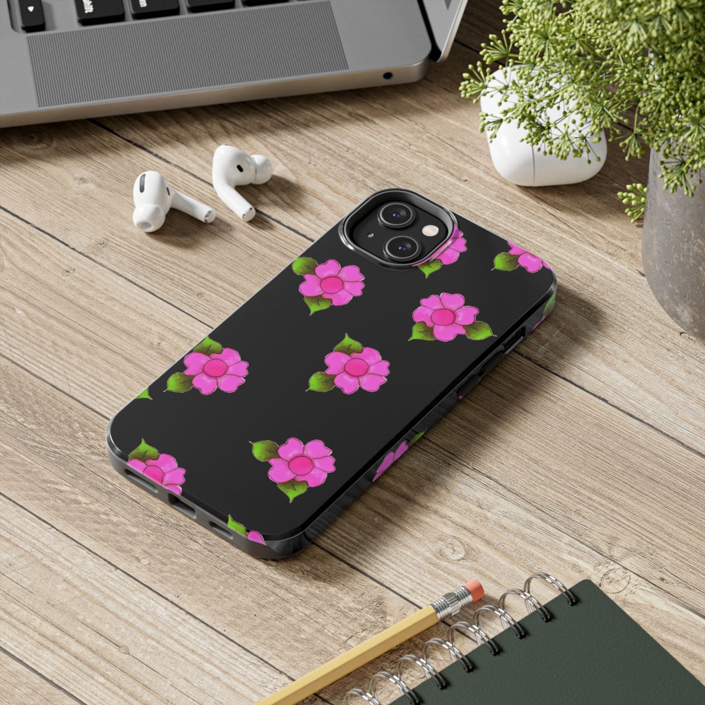Daisies Cerise Phone Case