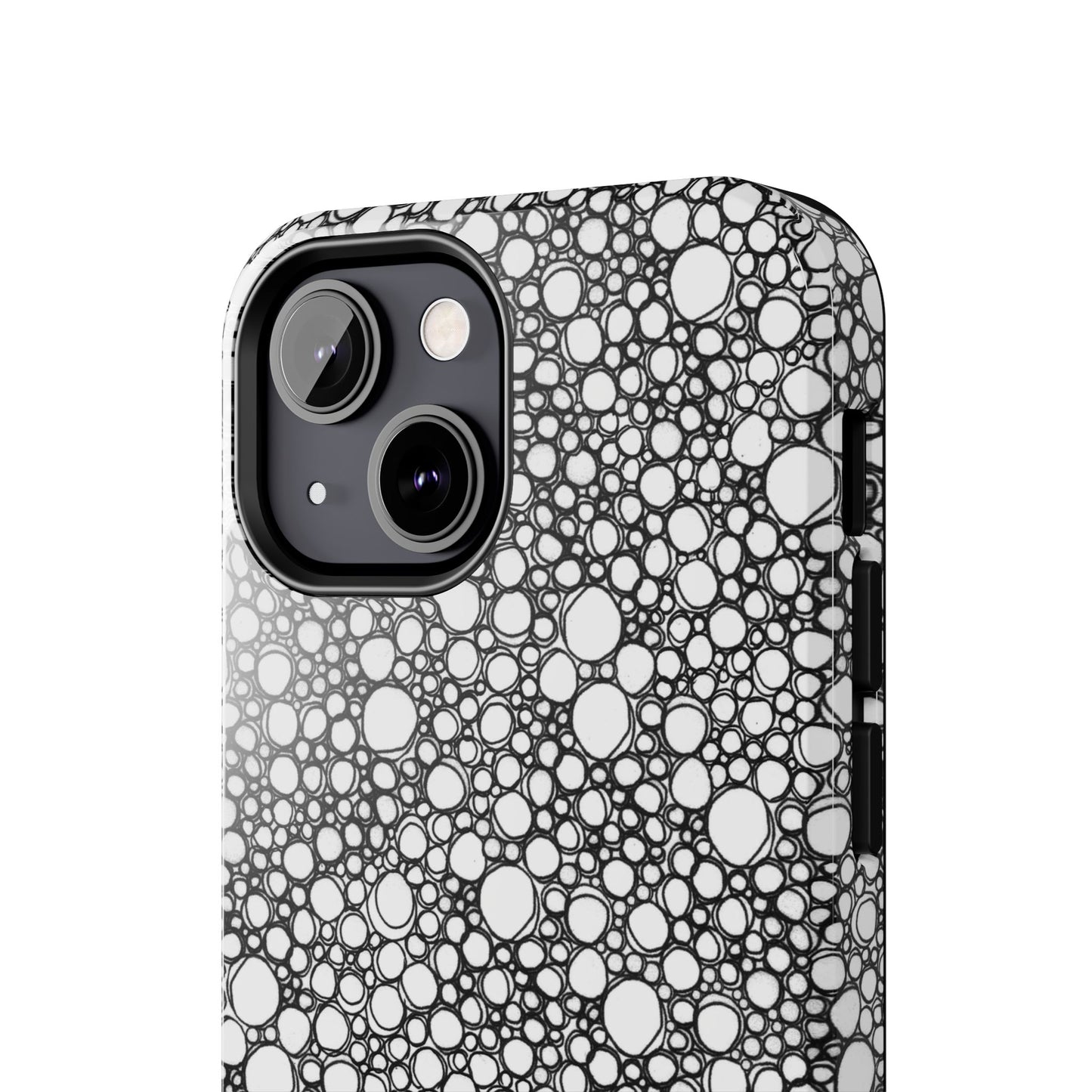 Air Bubbles Black Phone Case
