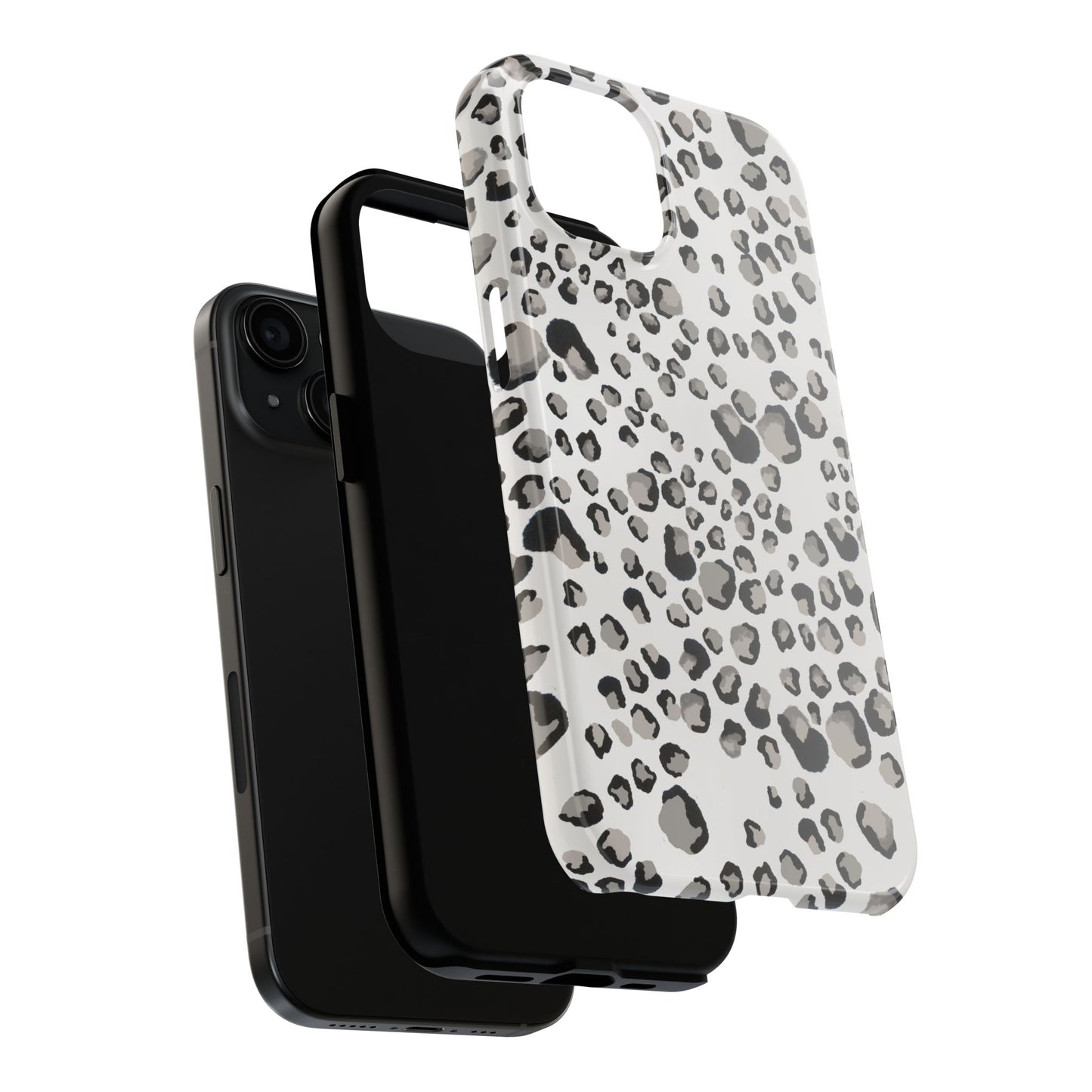 Leopard Gray Phone Case