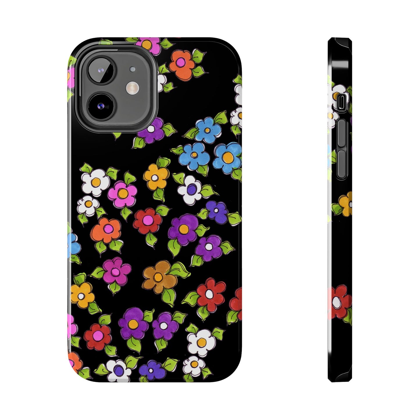Fancy Dog Daisies Phone Case