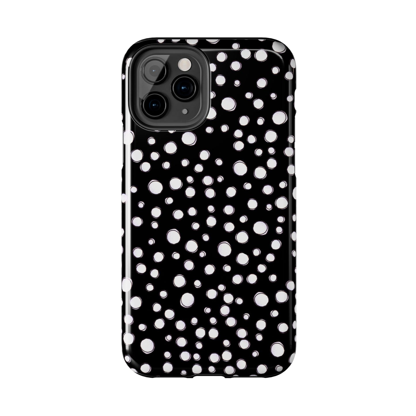 Pot Dots Black Phone Case