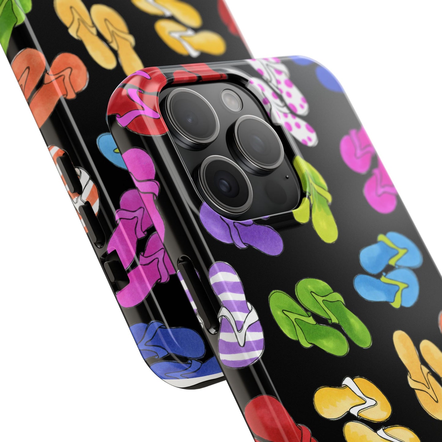 Fun Flops Black Phone Case