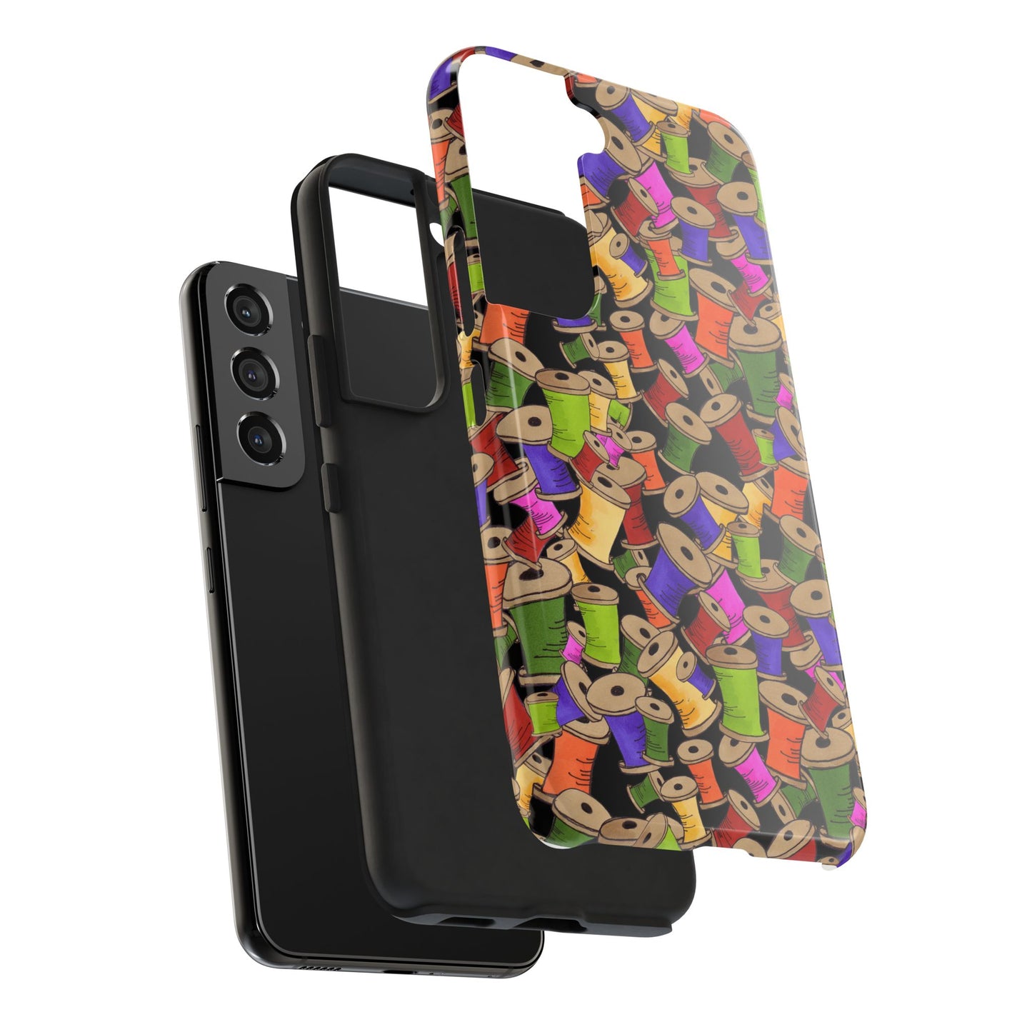 Spoolopoly Black Phone Case