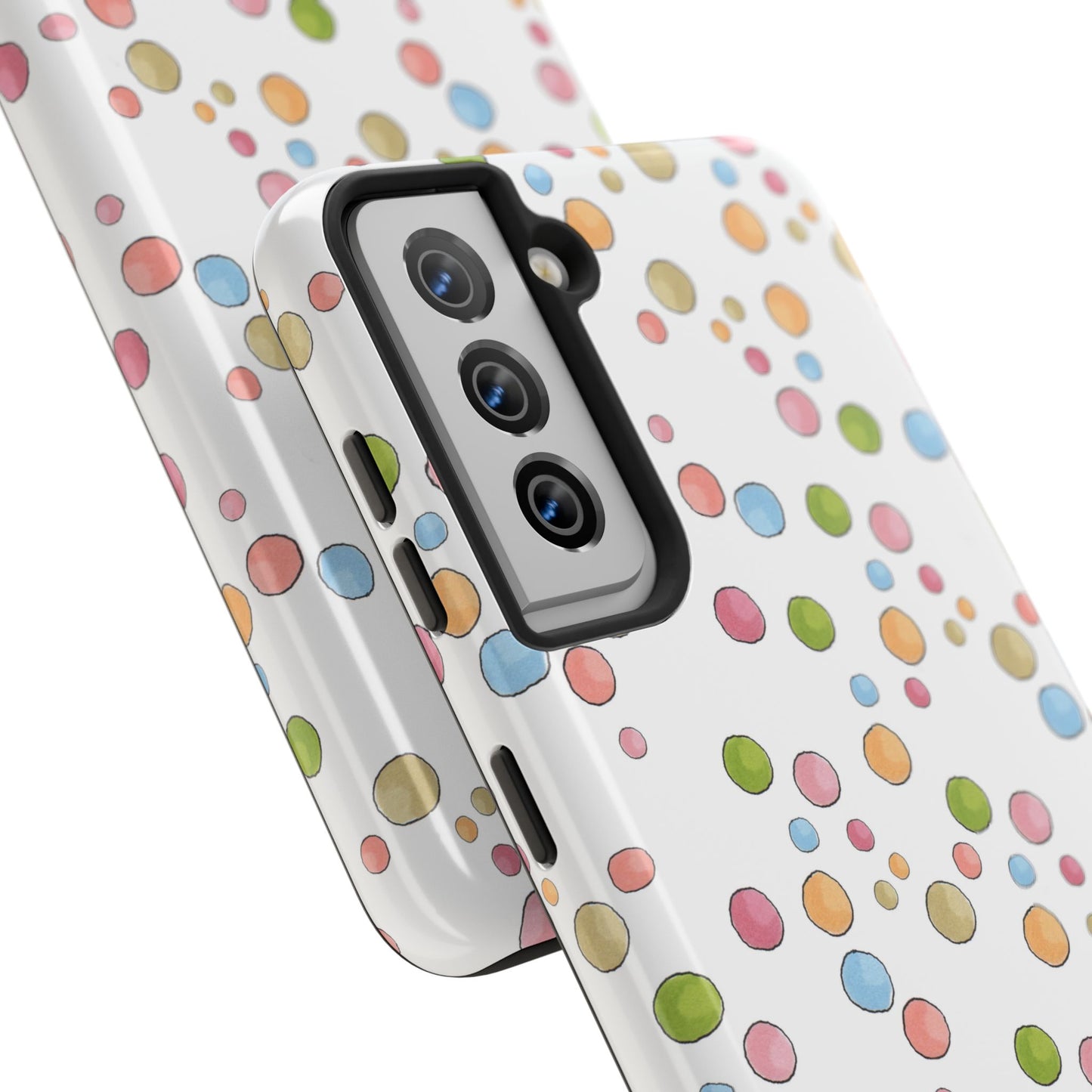 Clown Dots White Phone Case
