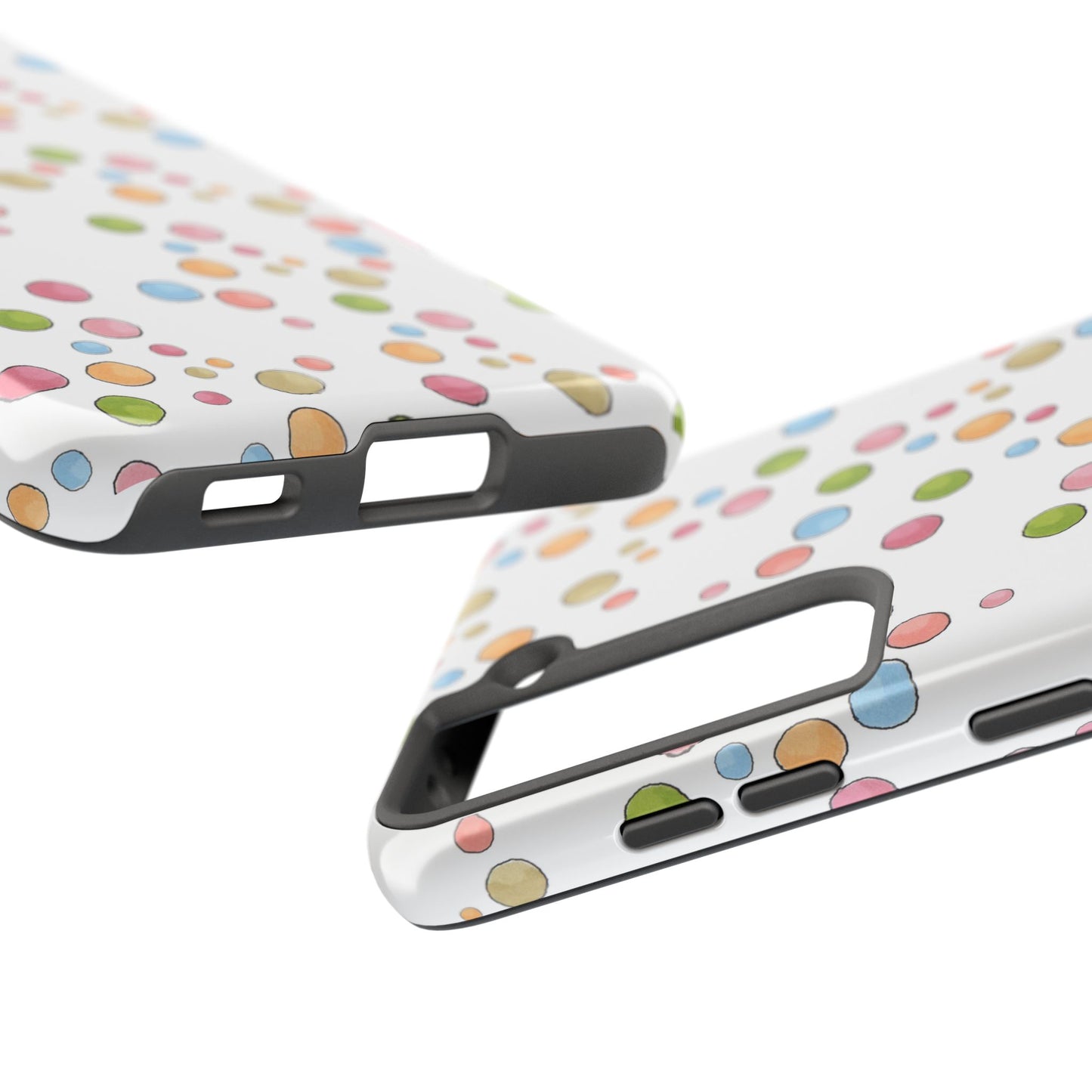 Clown Dots White Phone Case