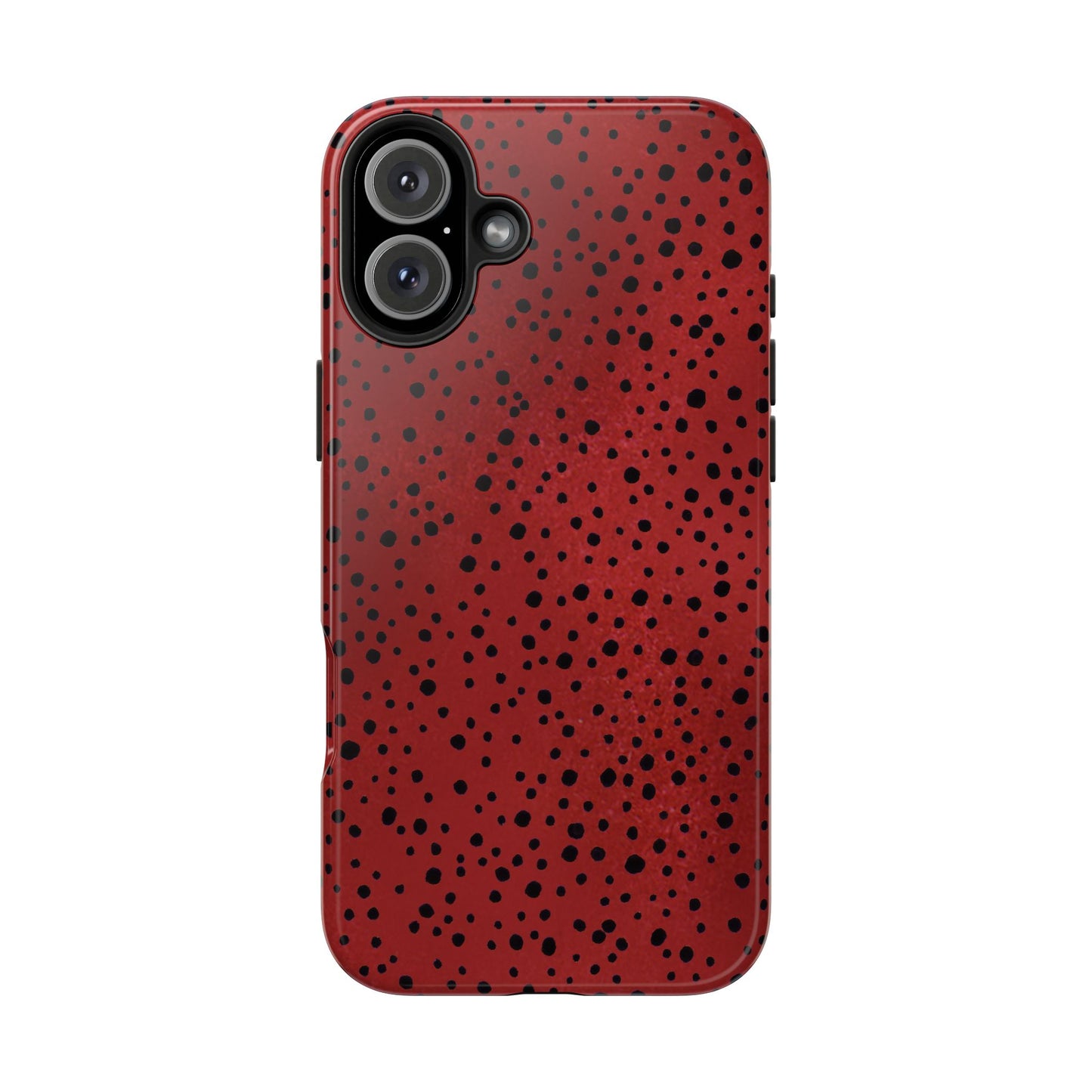 Pepper Dots Red / Black Phone Case