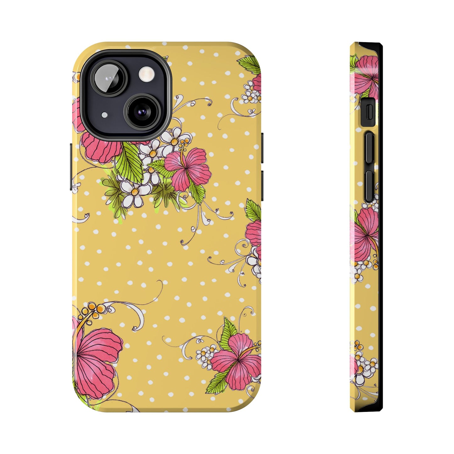 Lady Luau Yellow Phone Case