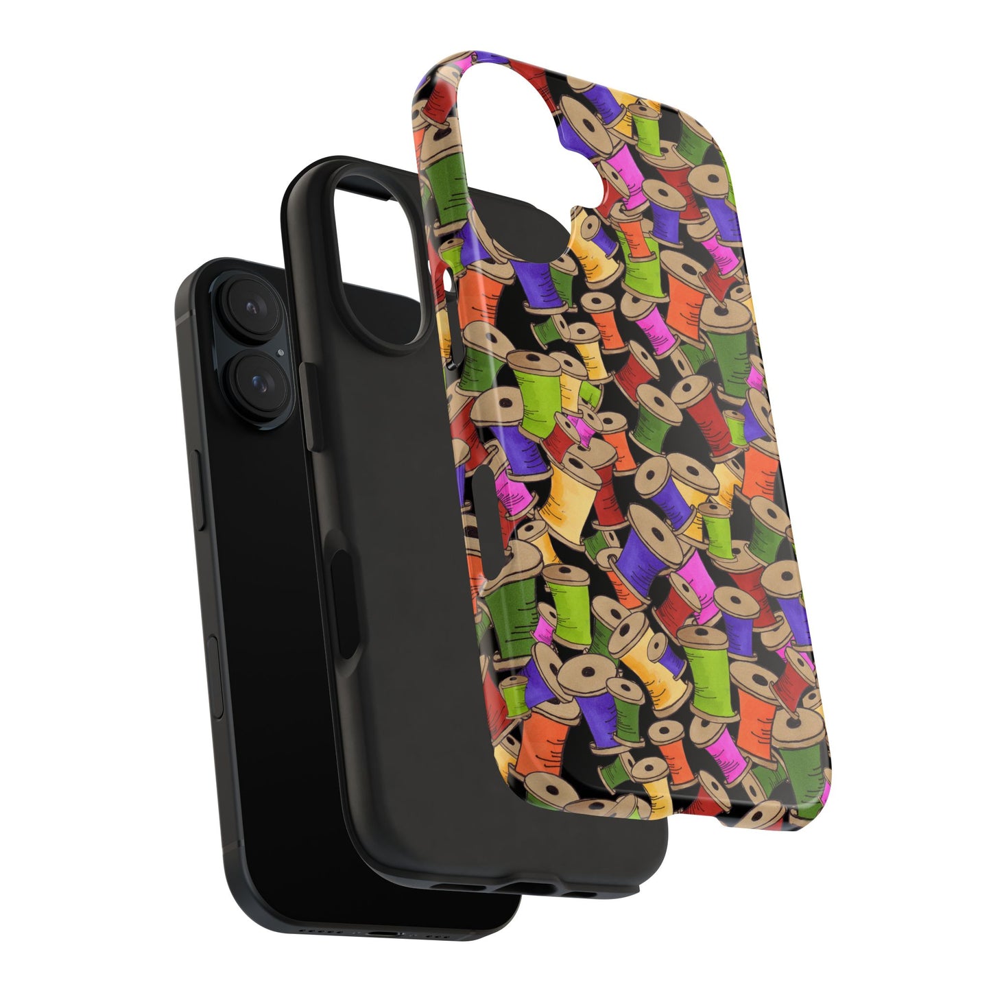 Spoolopoly Black Phone Case