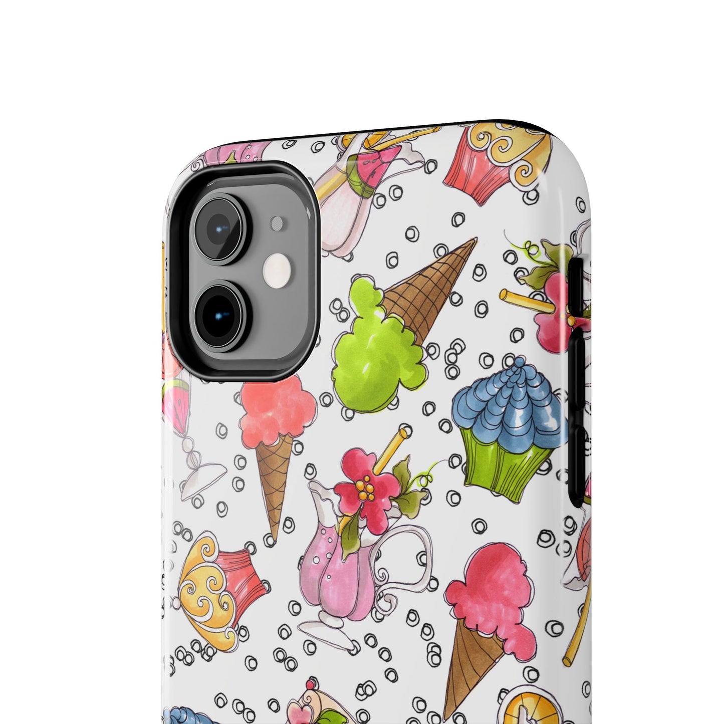 Resort Food White Phone Case