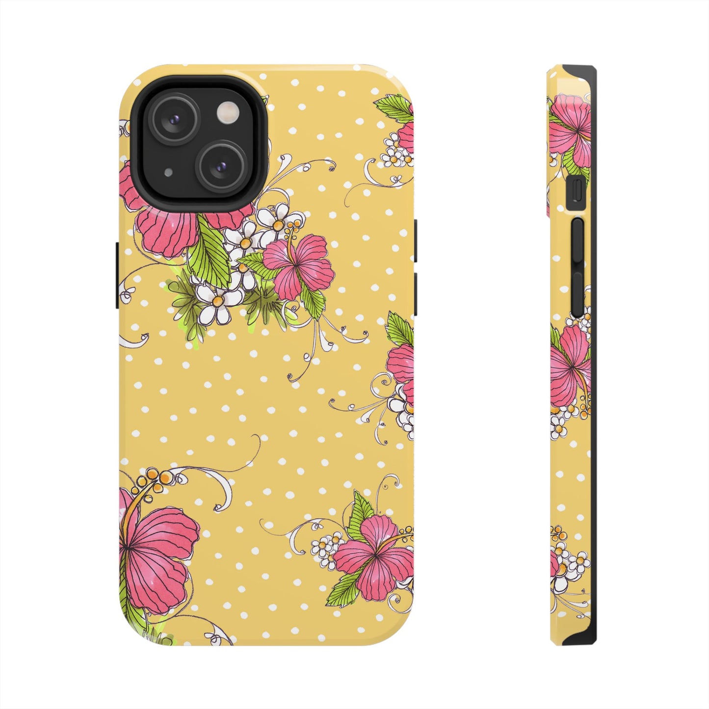 Lady Luau Yellow Phone Case