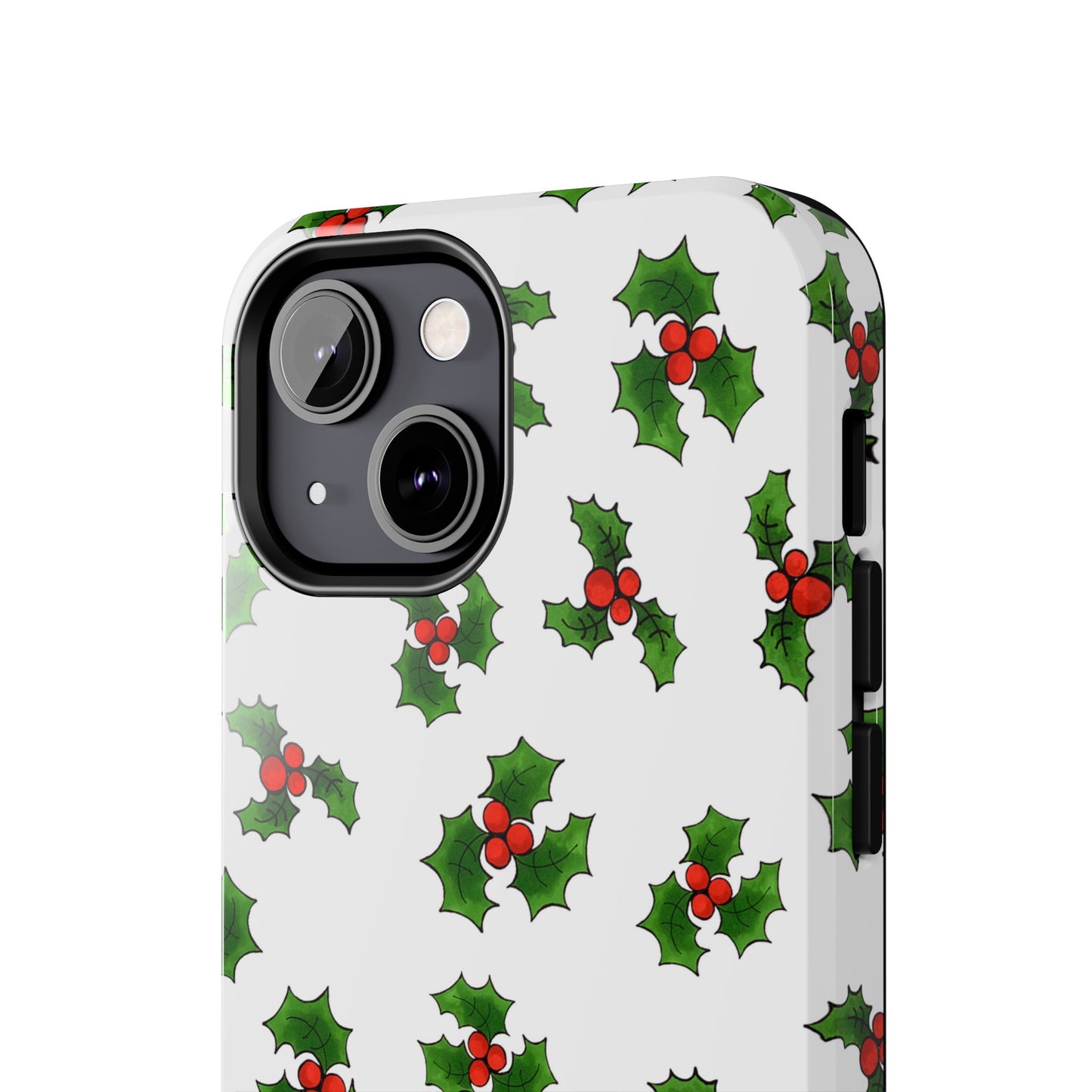 Lotsa Holly White Phone Case